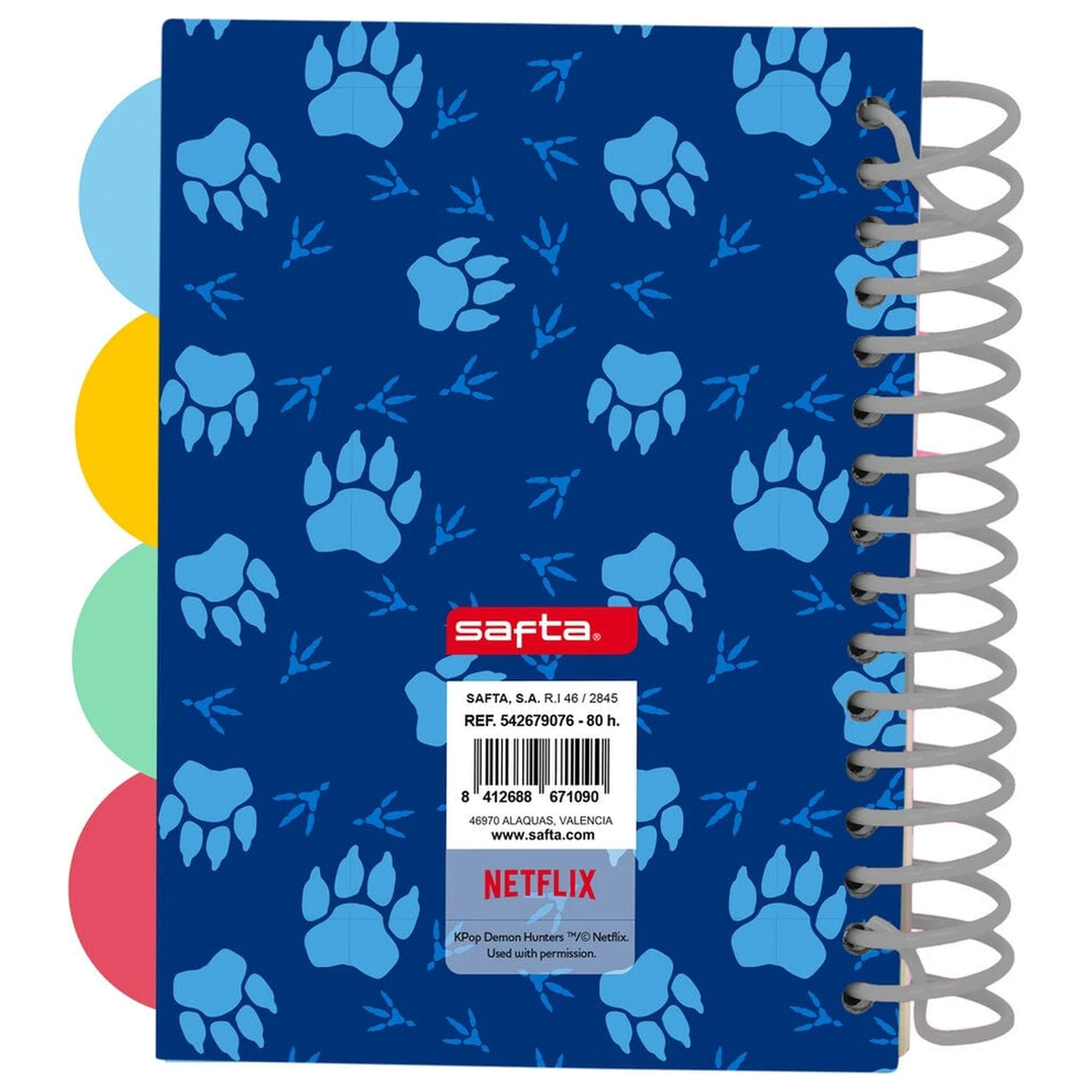 Kpop Demon Hunters Derpy A6 notepad product photo