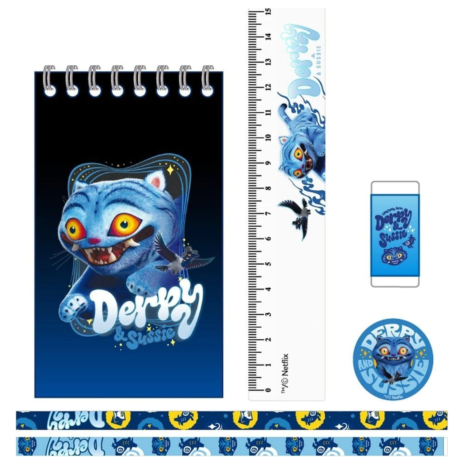 Kpop Demon Hunters Derpy activities pencil case product photo