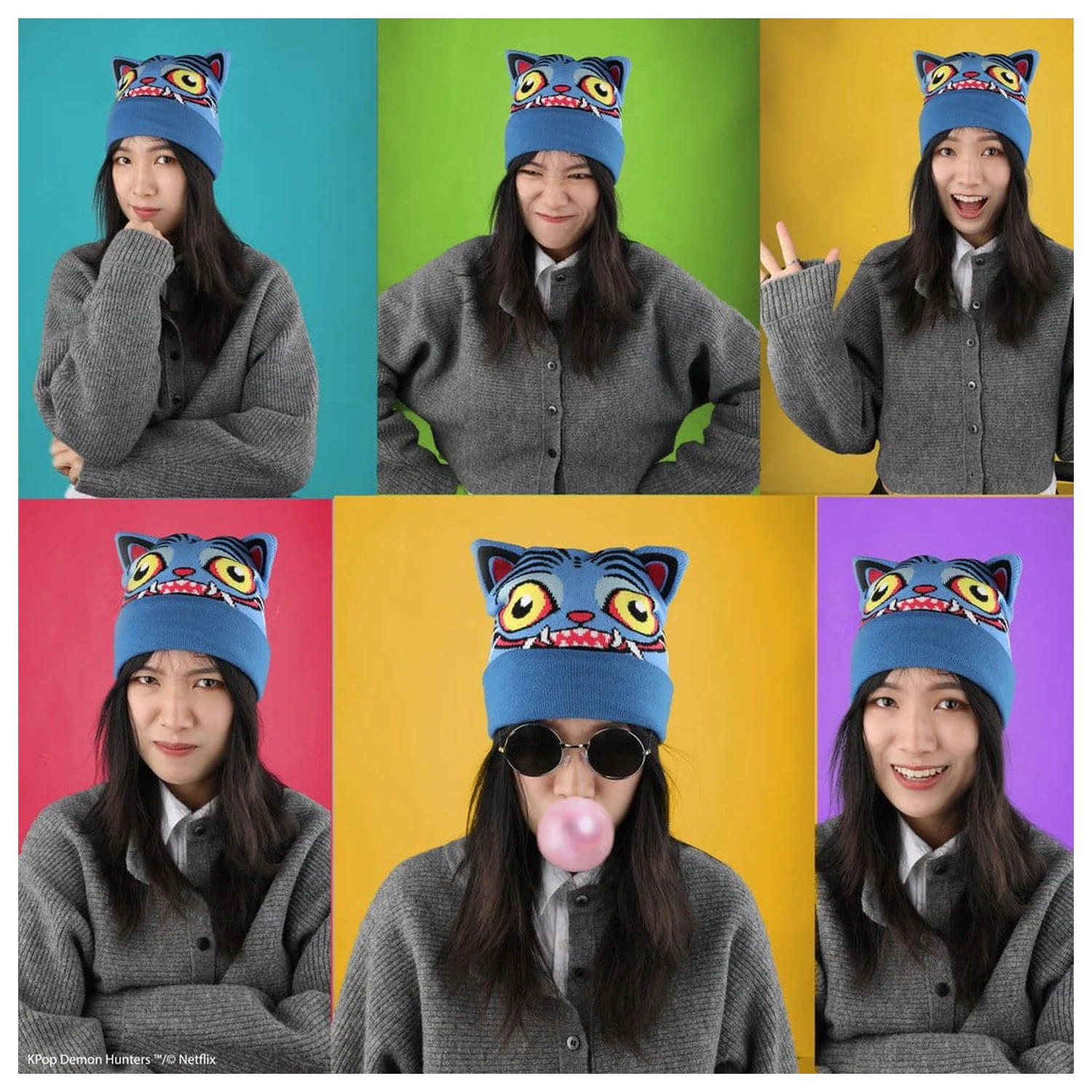 KPop Demon Hunters Beanie Derpy product photo