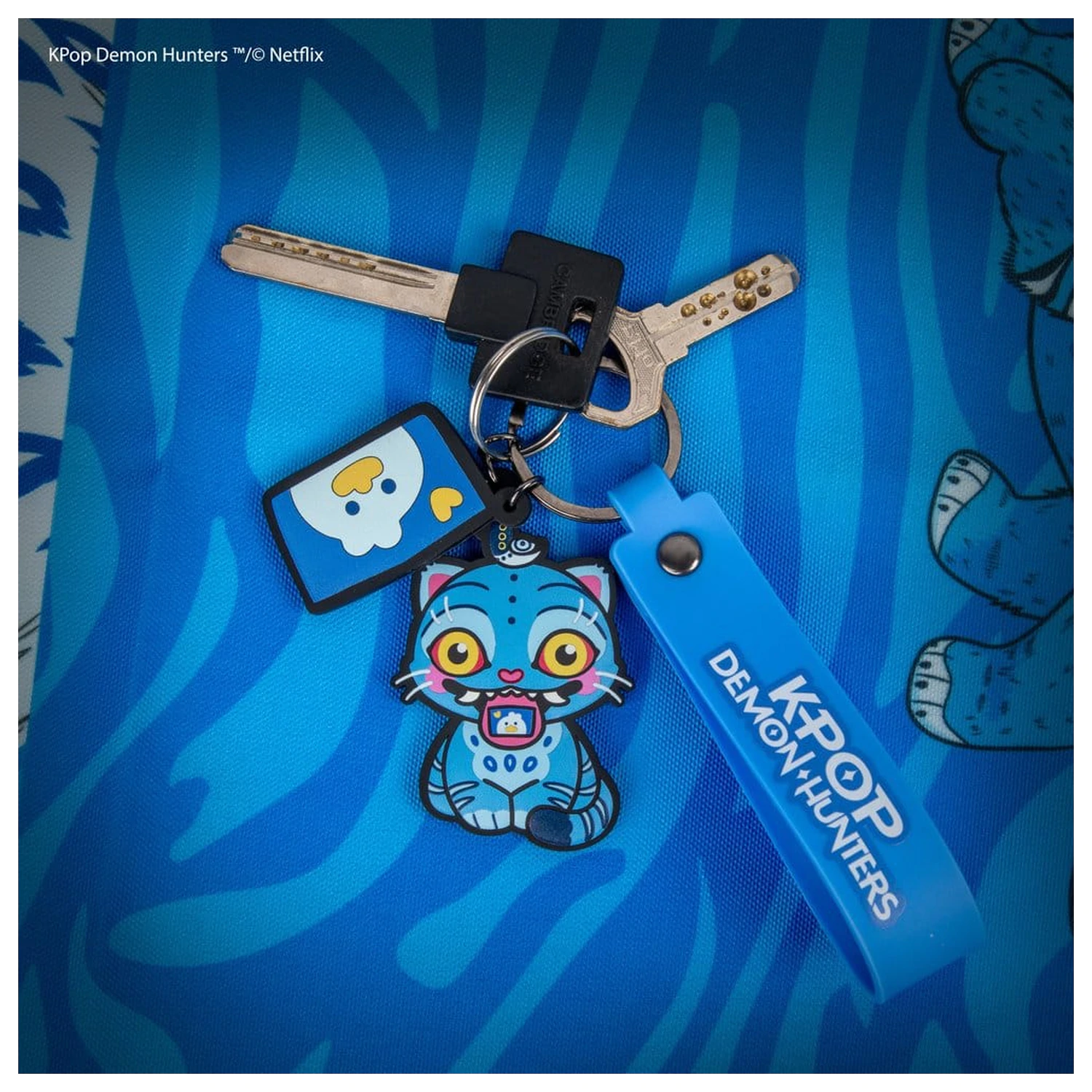 KPop Demon Hunters Wristlet Keychain Derpy product photo