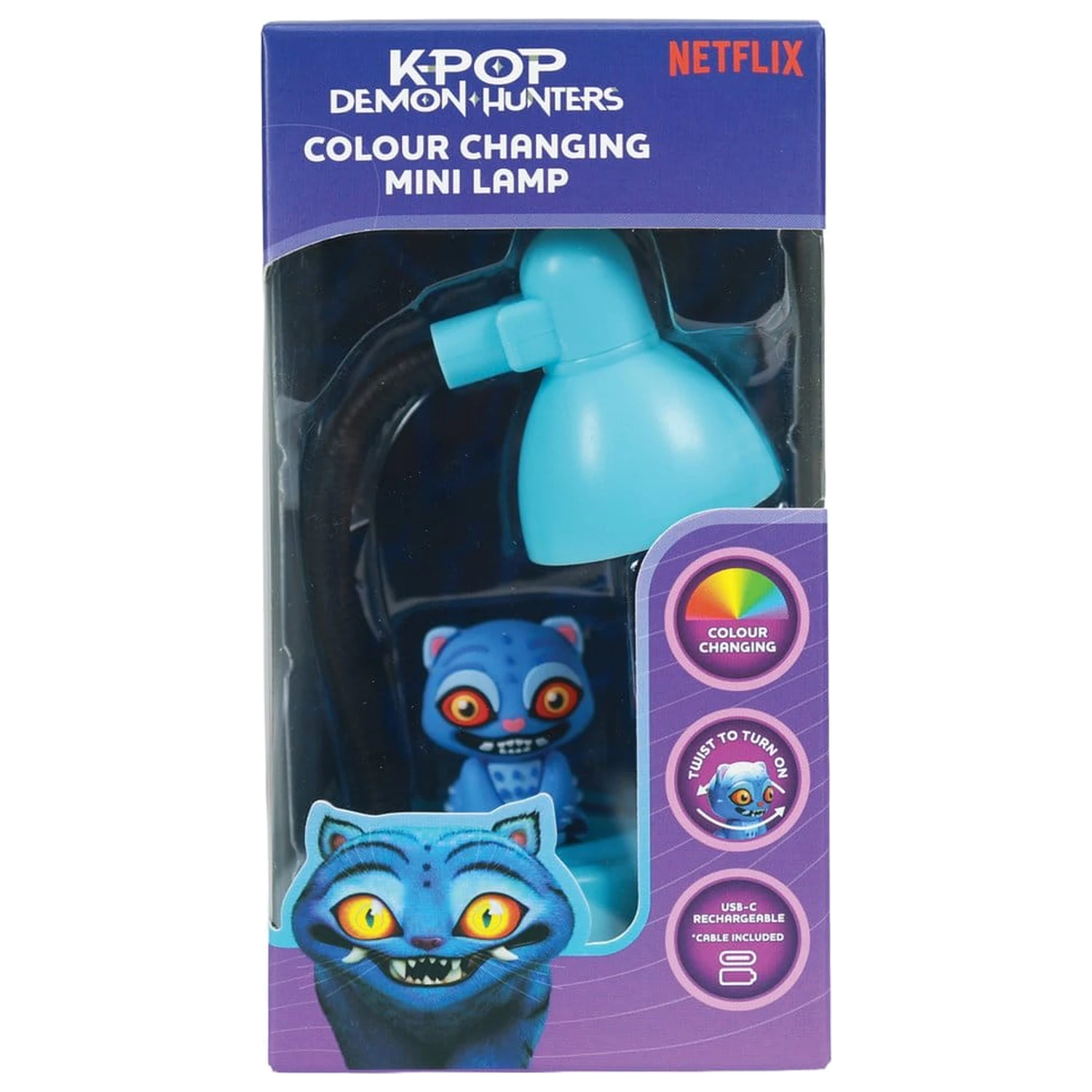 KPop Demon Hunters Mini LED-Light with Figure Derpy 11 cm         product photo