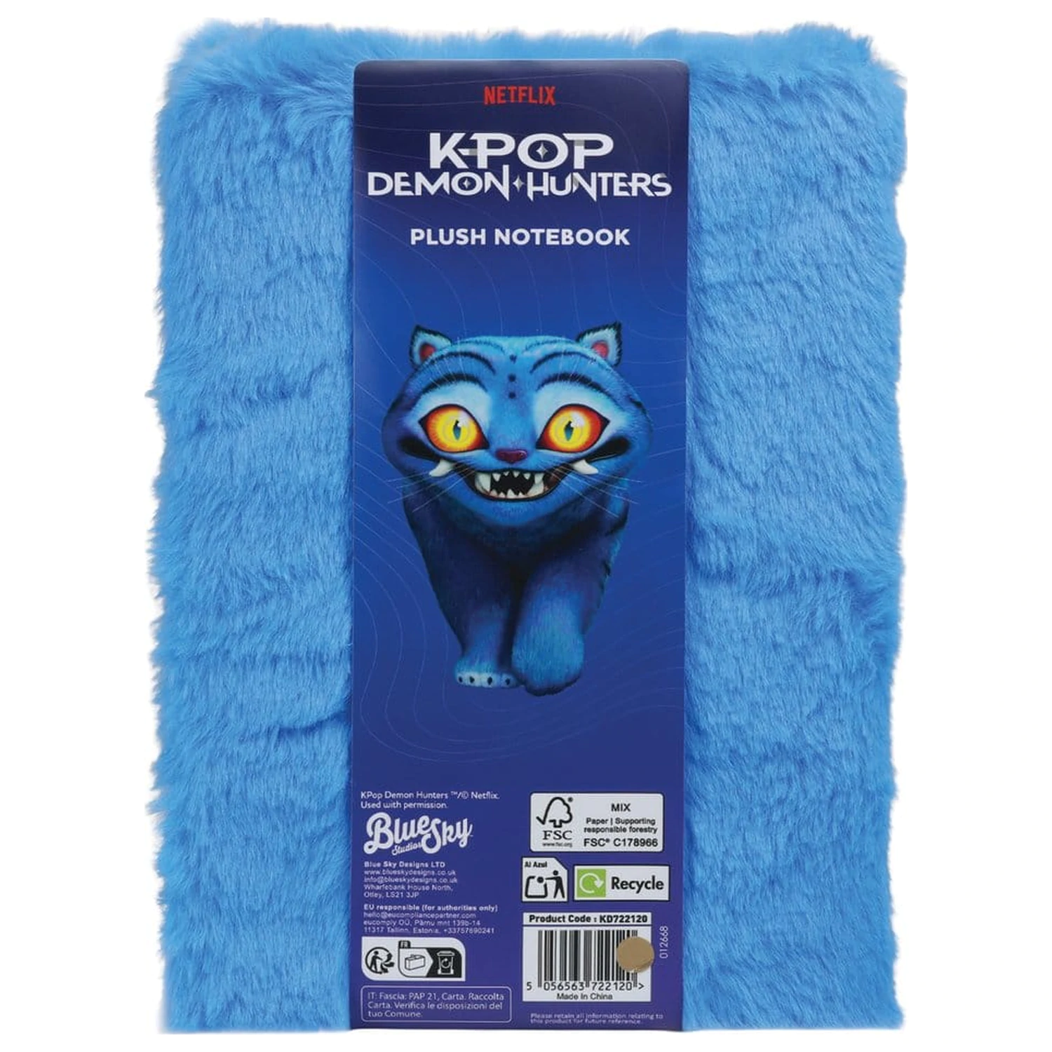 KPop Demon Hunters A5 Notebook Derpy Plush product photo