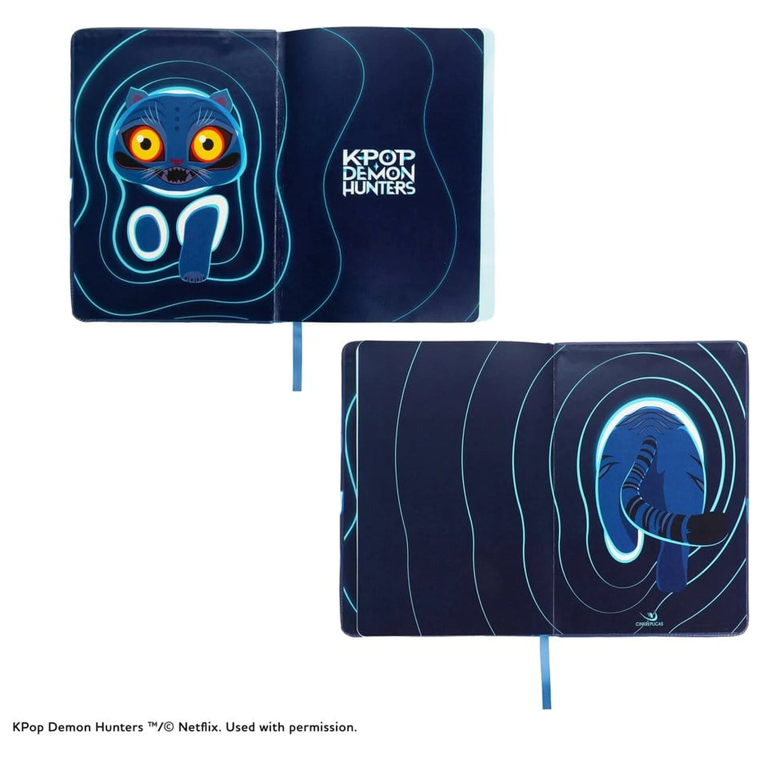 KPop Demon Hunters Puffy Notebook Derpy product photo