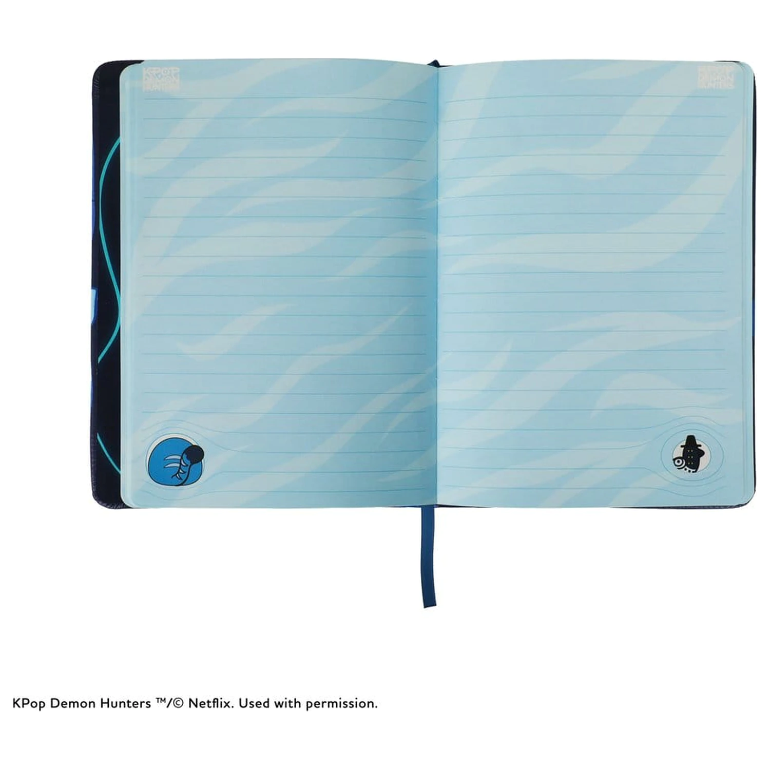KPop Demon Hunters Puffy Notebook Derpy product photo