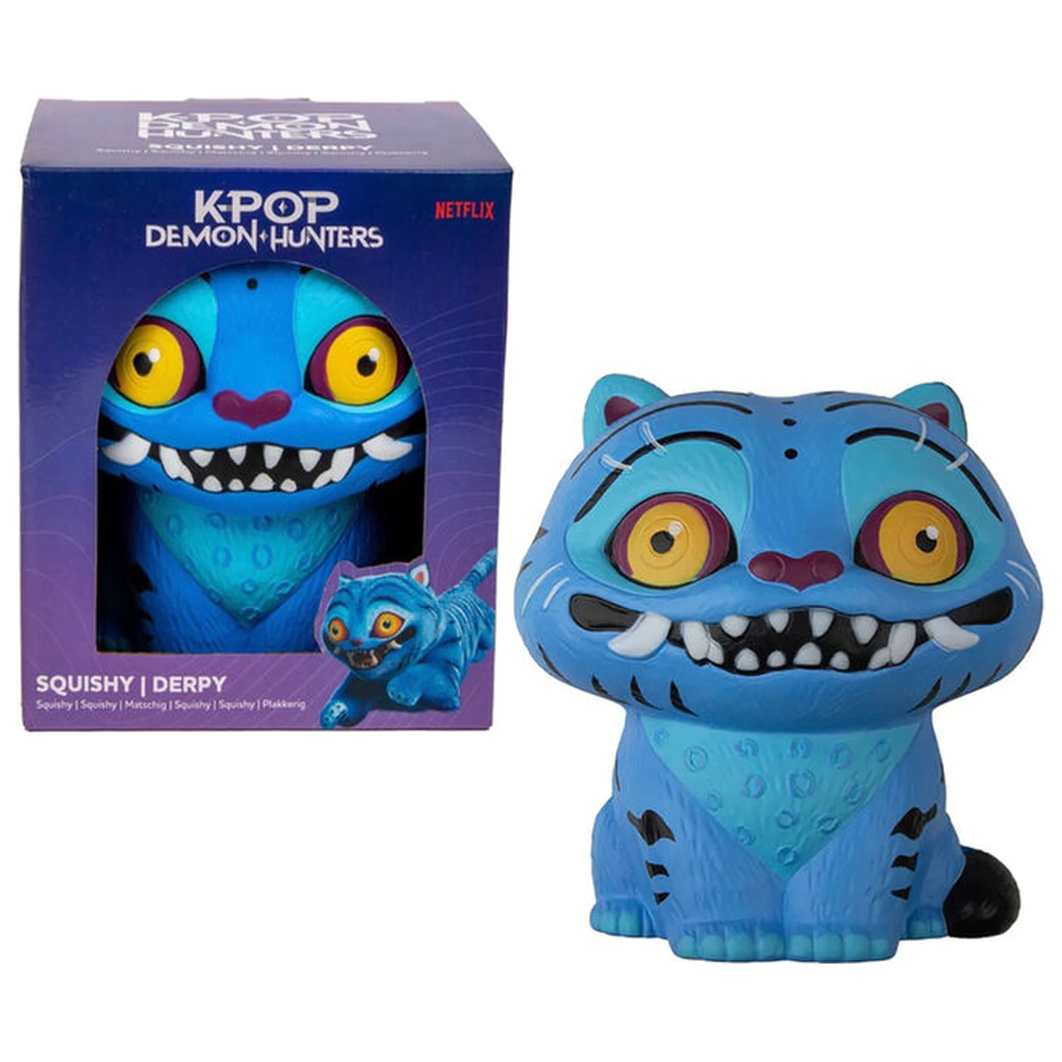 KPop Demon Hunters Derpy Squishy figure product photo