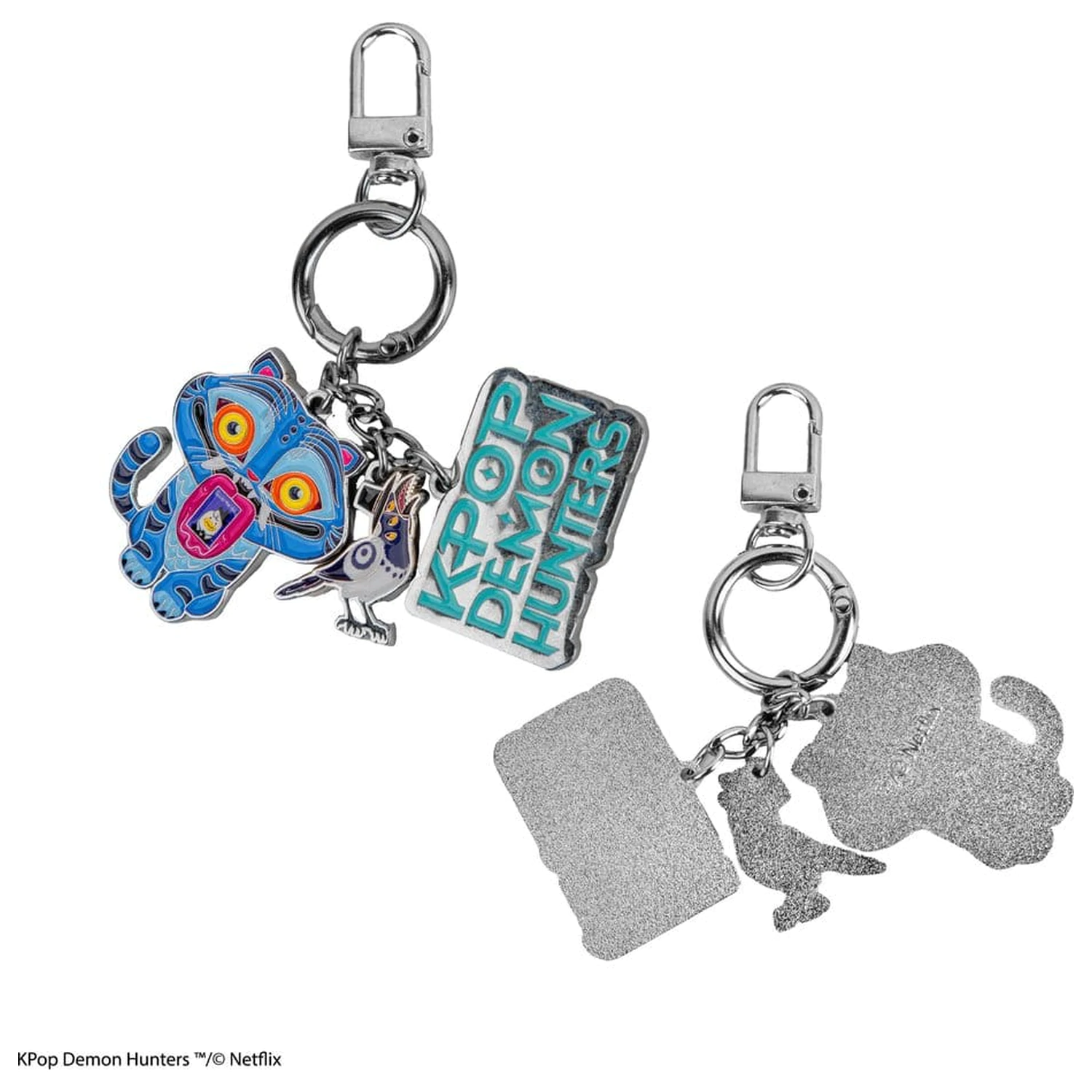 KPop Demon Hunters Charm Keyring Derpy & Sussie product photo
