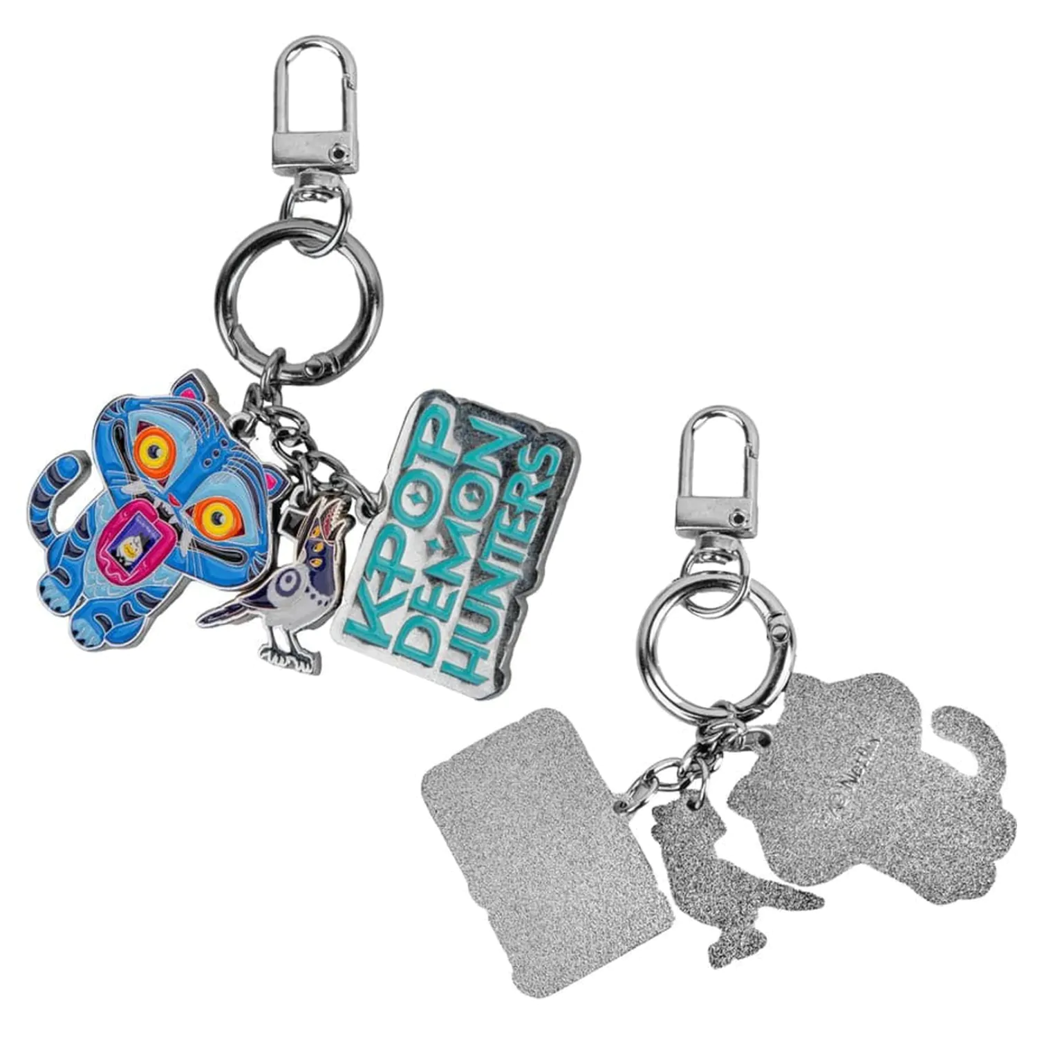 KPop Demon Hunters Charm Keyring Derpy & Sussie product photo