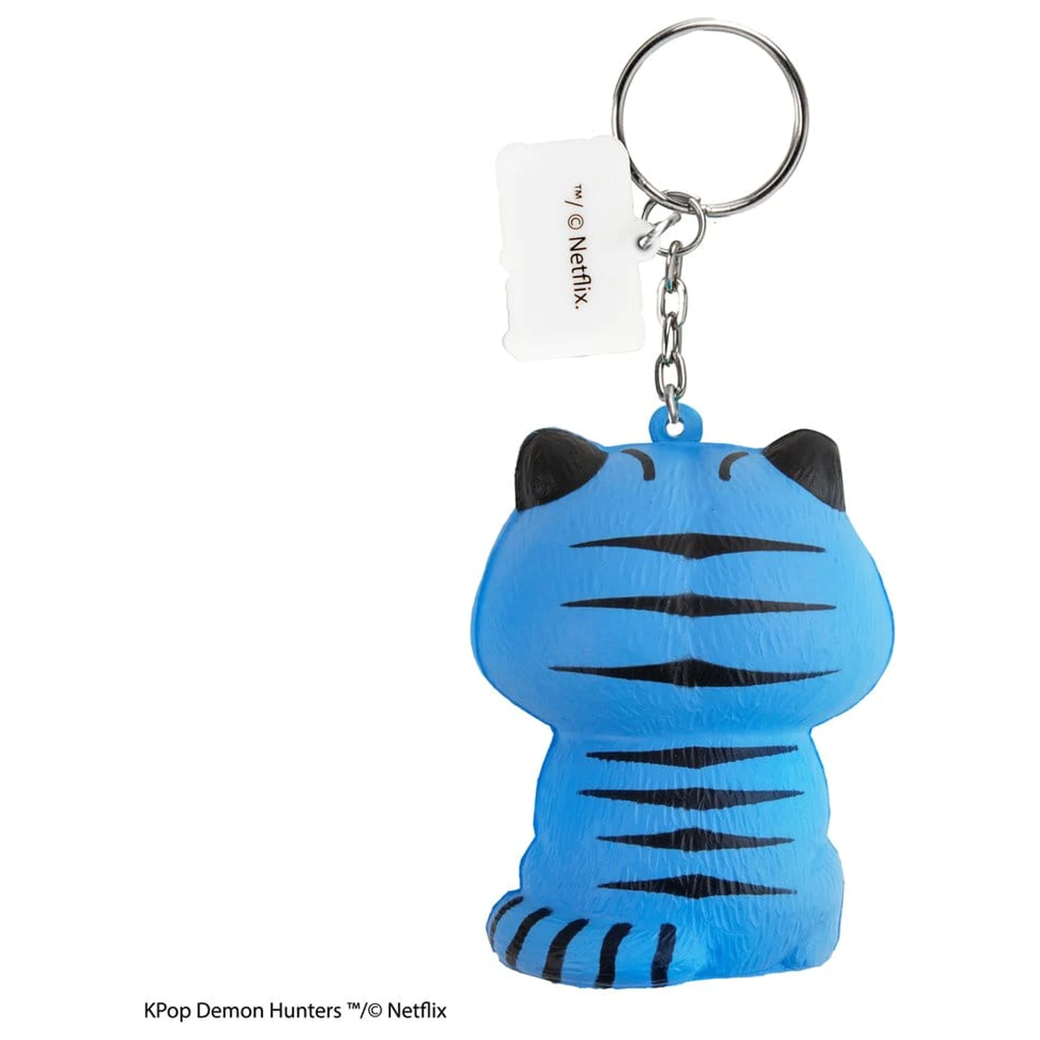 KPop Demon Hunters Squishy Keychain Derpy Tiger product photo