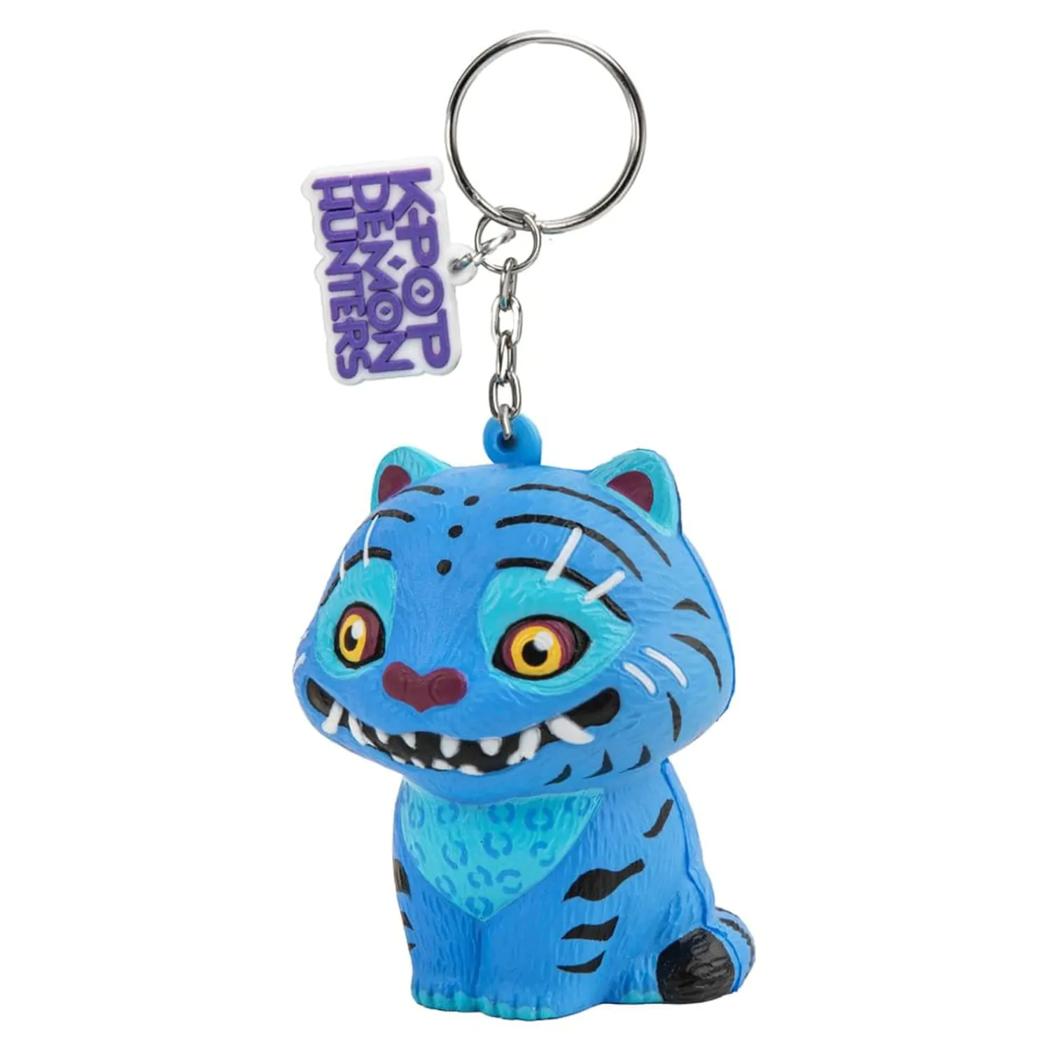 KPop Demon Hunters Squishy Keychain Derpy Tiger product photo