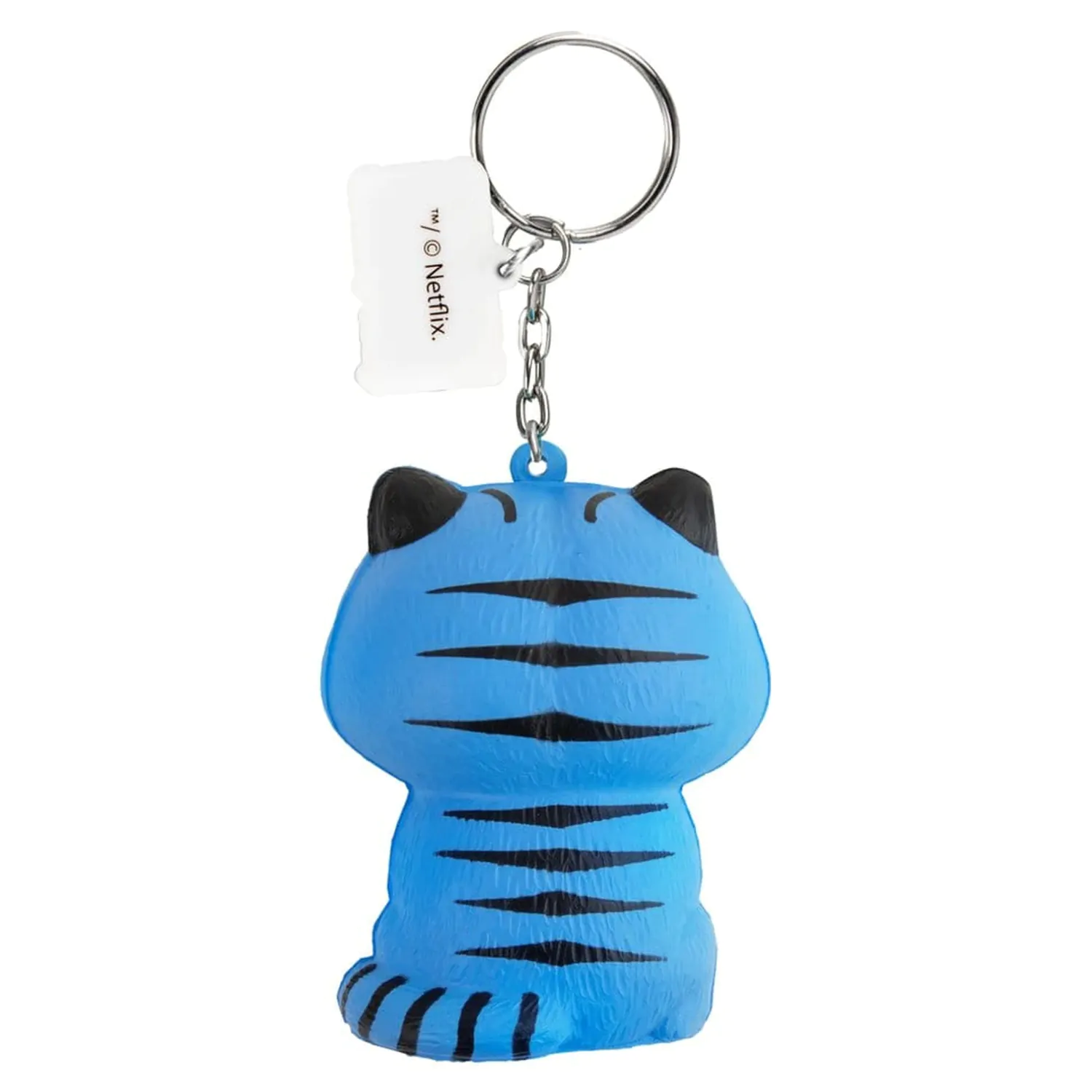 KPop Demon Hunters Squishy Keychain Derpy Tiger product photo