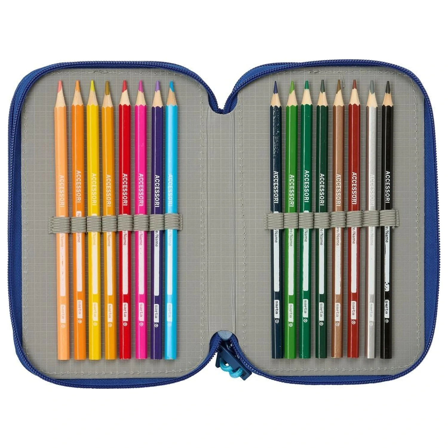Kpop Demon Hunters Derpy triple pencil case 37pcs product photo