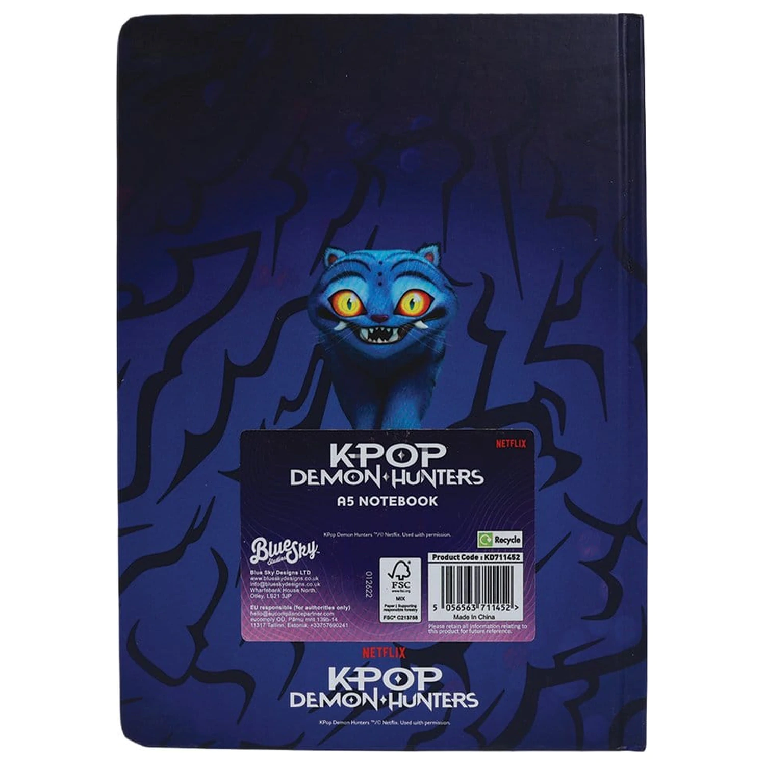 KPop Demon Hunters A5 Notebook Derpy product photo