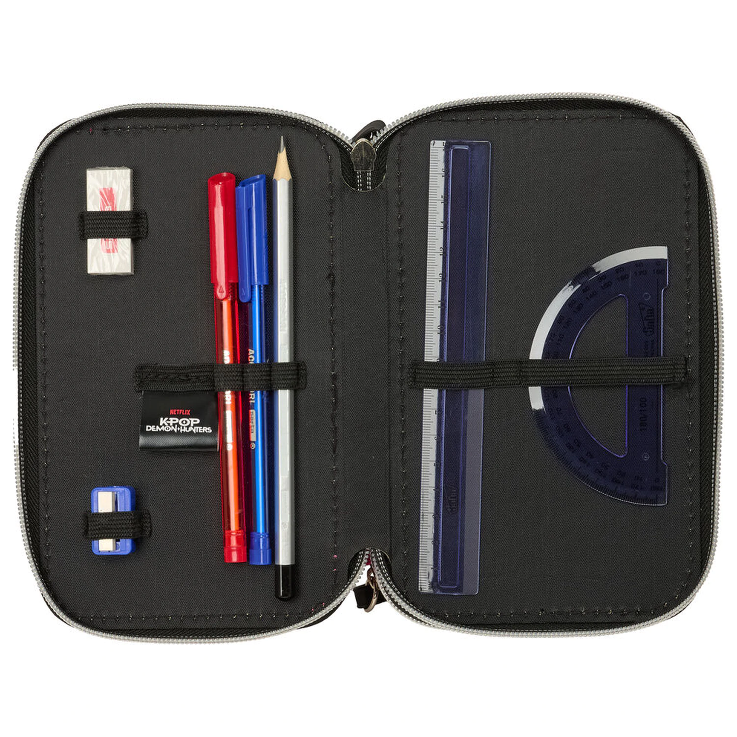 Demon Hunters Kpop Energy triple pencil case 37pcs product photo