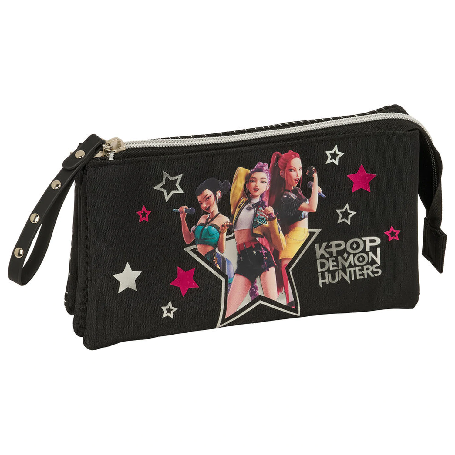 Kpop Demon Hunters Energy triple pencil case product photo