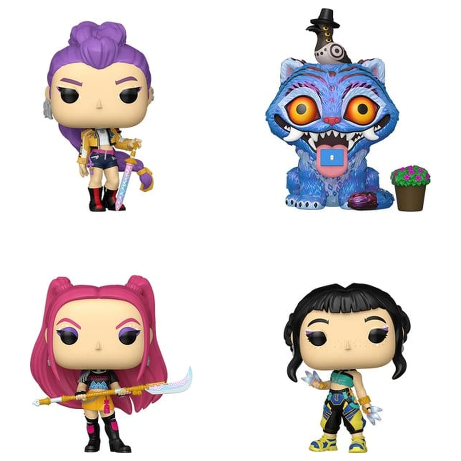KPop Demon Hunters Funko POP! Vinyl Figures 4-Pack Funko POP DH product photo
