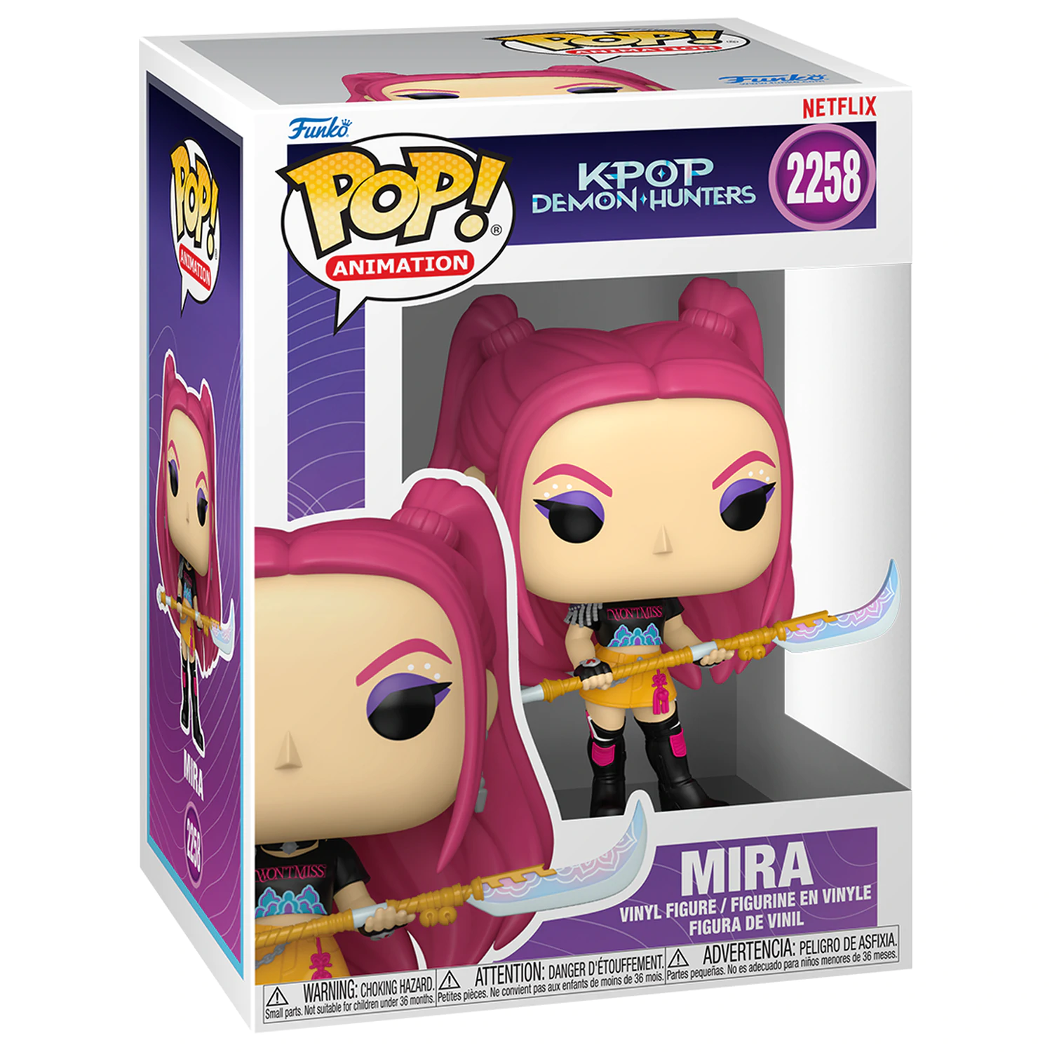 KPop Demon Hunters Funko POP! Animation Vinyl Figure Mirai 9 cm product photo
