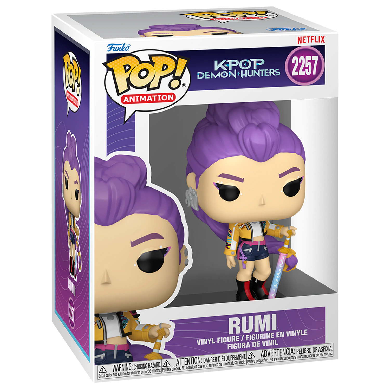 KPop Demon Hunters Funko POP! Animation Vinyl Figure Rumi 9 cm product photo