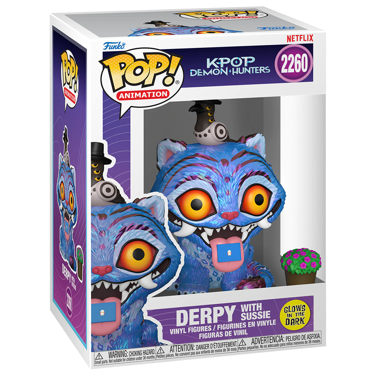 KPop Demon Hunters Funko POP! Animation Vinyl Figure Tiger w/Bird 9 cm product photo