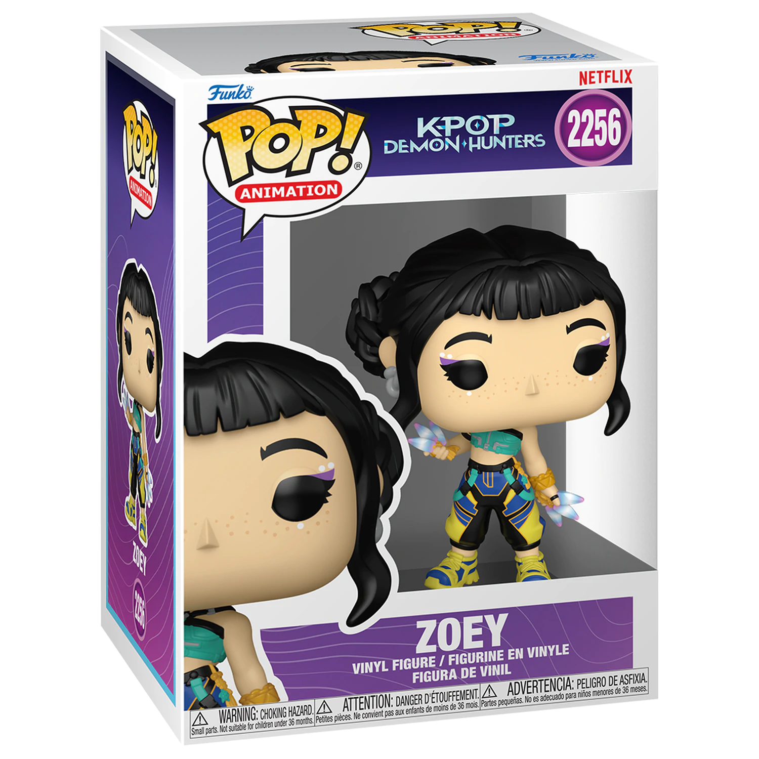 KPop Demon Hunters Funko POP! Animation Vinyl Figure Zoey 9 cm product photo