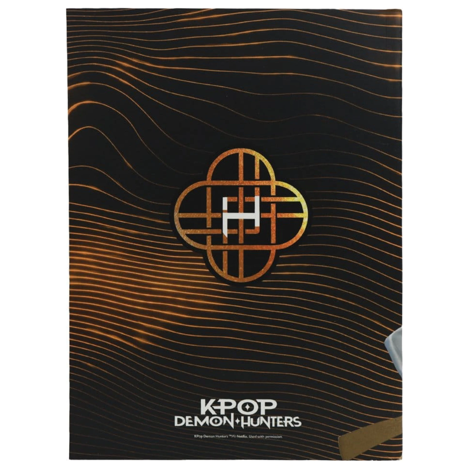 KPop Demon Hunters Stationery Set 10-Pack Golden product photo