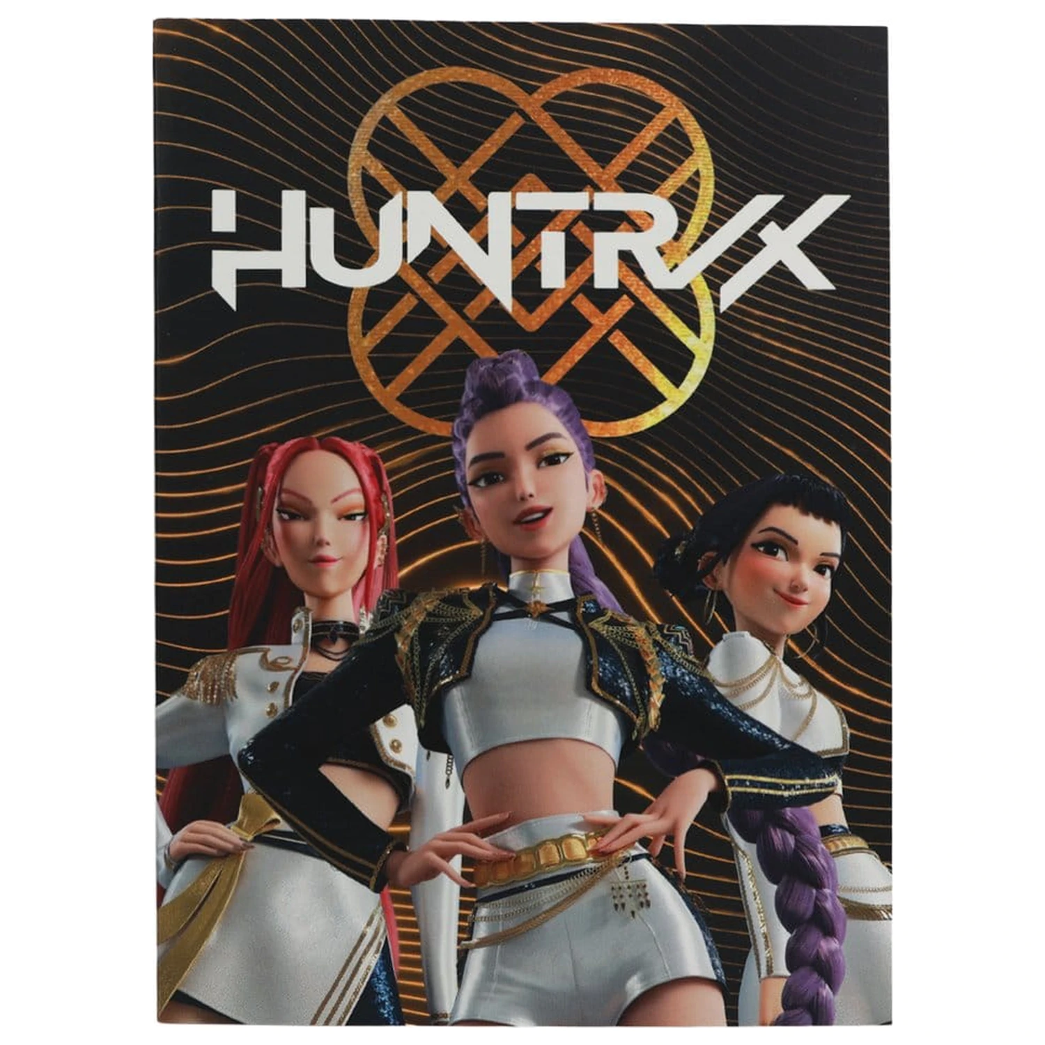 KPop Demon Hunters Stationery Set 10-Pack Golden product photo