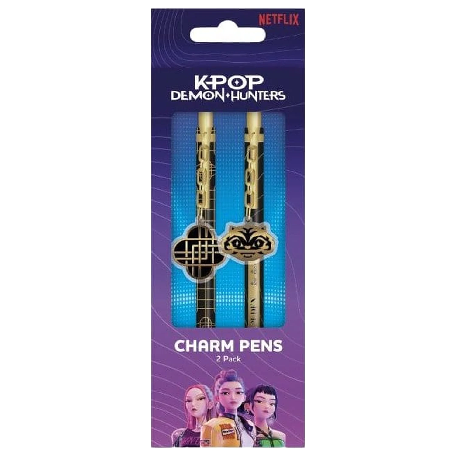 KPop Demon Hunters Pens Golden 2-Pack product photo