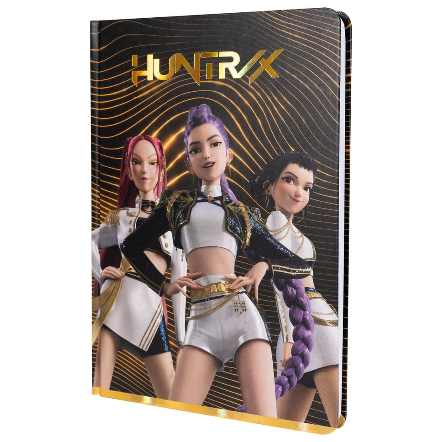 KPop Demon Hunters A5 Notebook Golden product photo