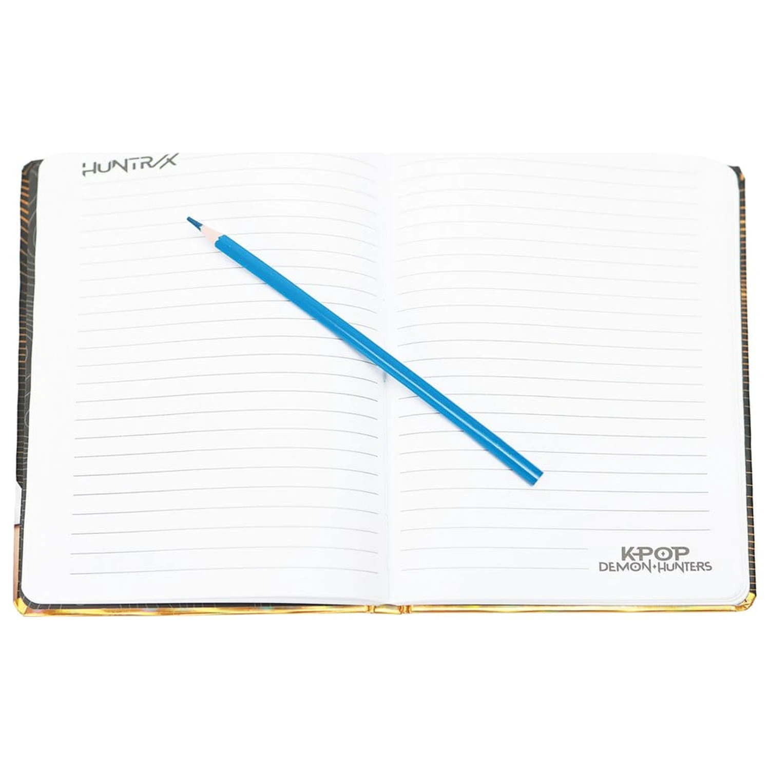KPop Demon Hunters A5 Notebook Golden product photo