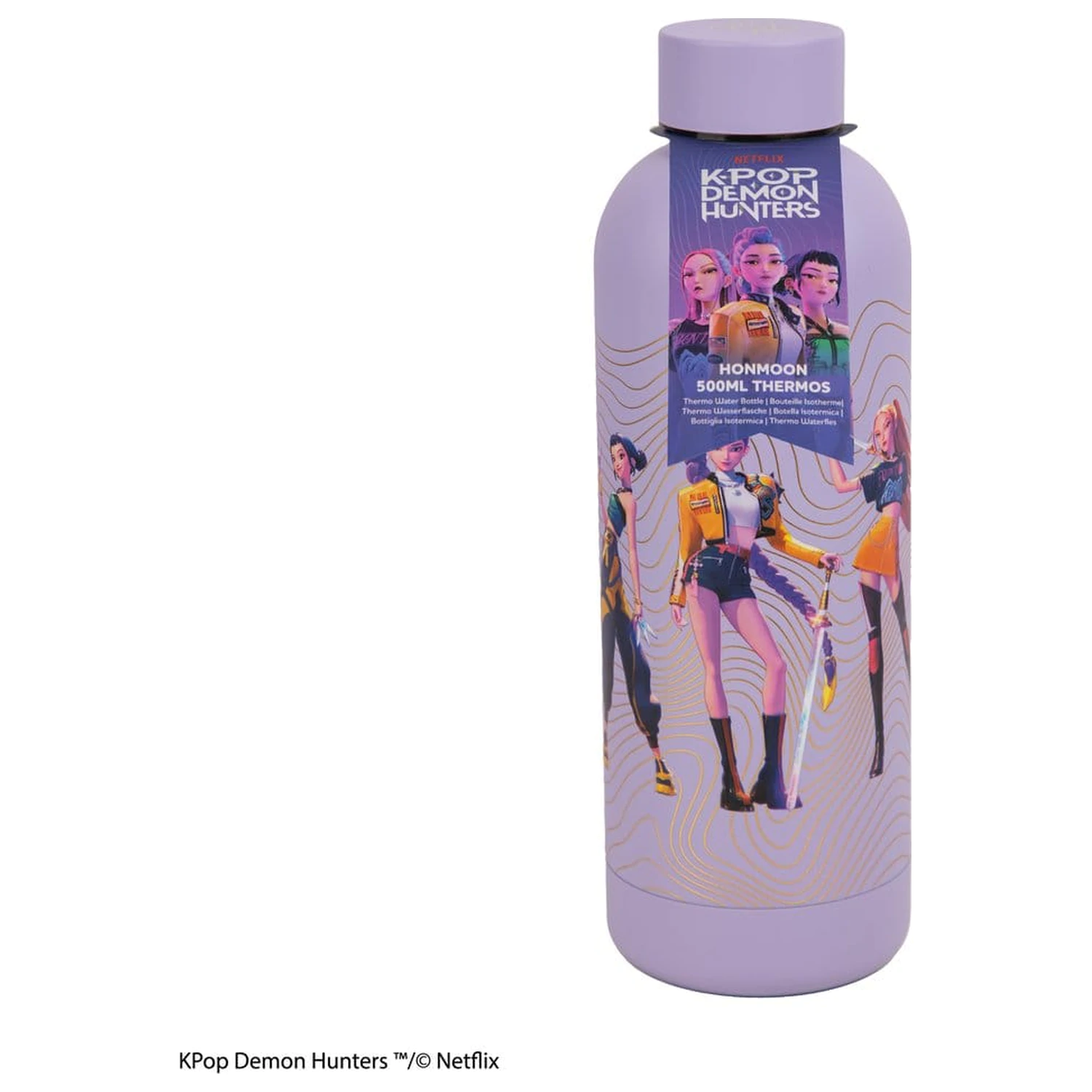 KPop Demon Hunters Water Bottle Honmoon product photo