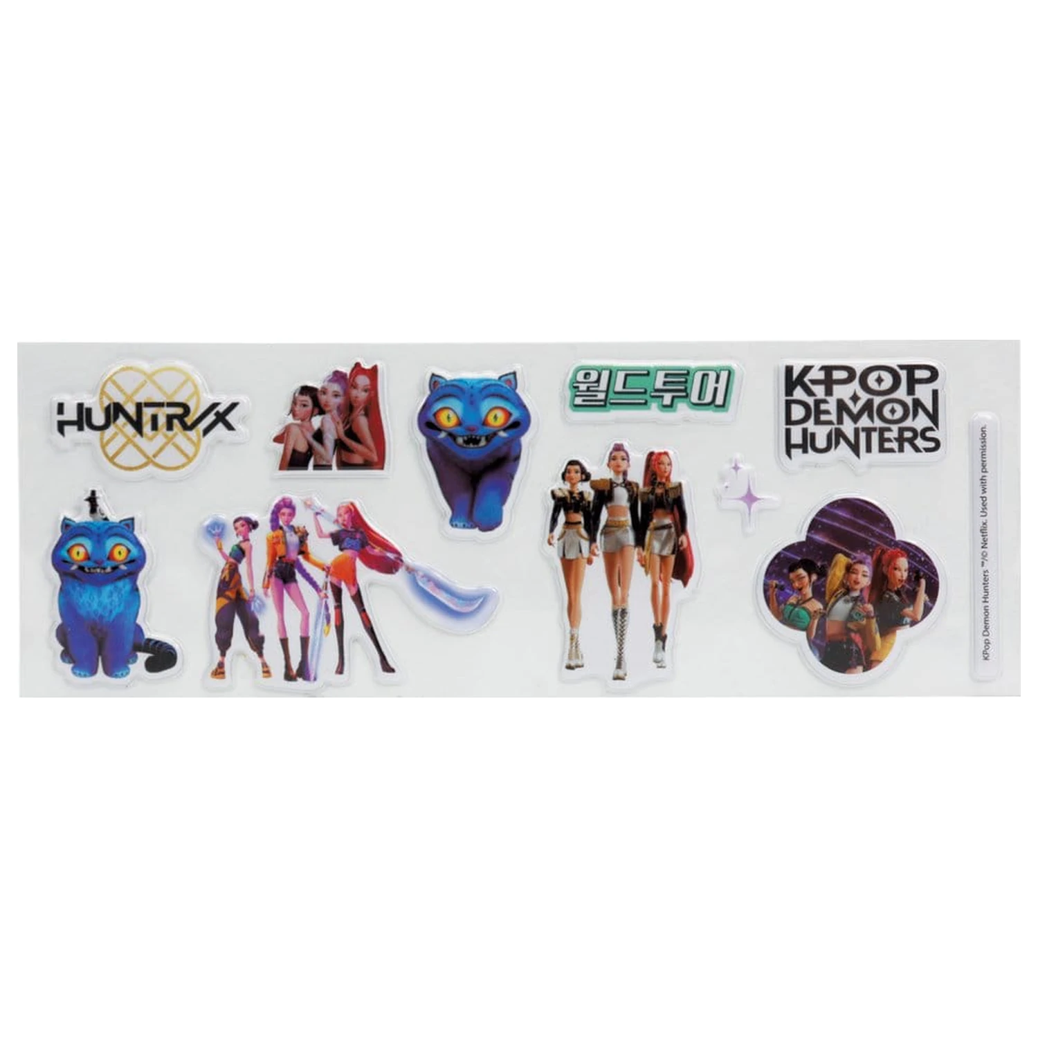 KPop Demon Hunters Stationery Set 10-Pack Huntr/x product photo