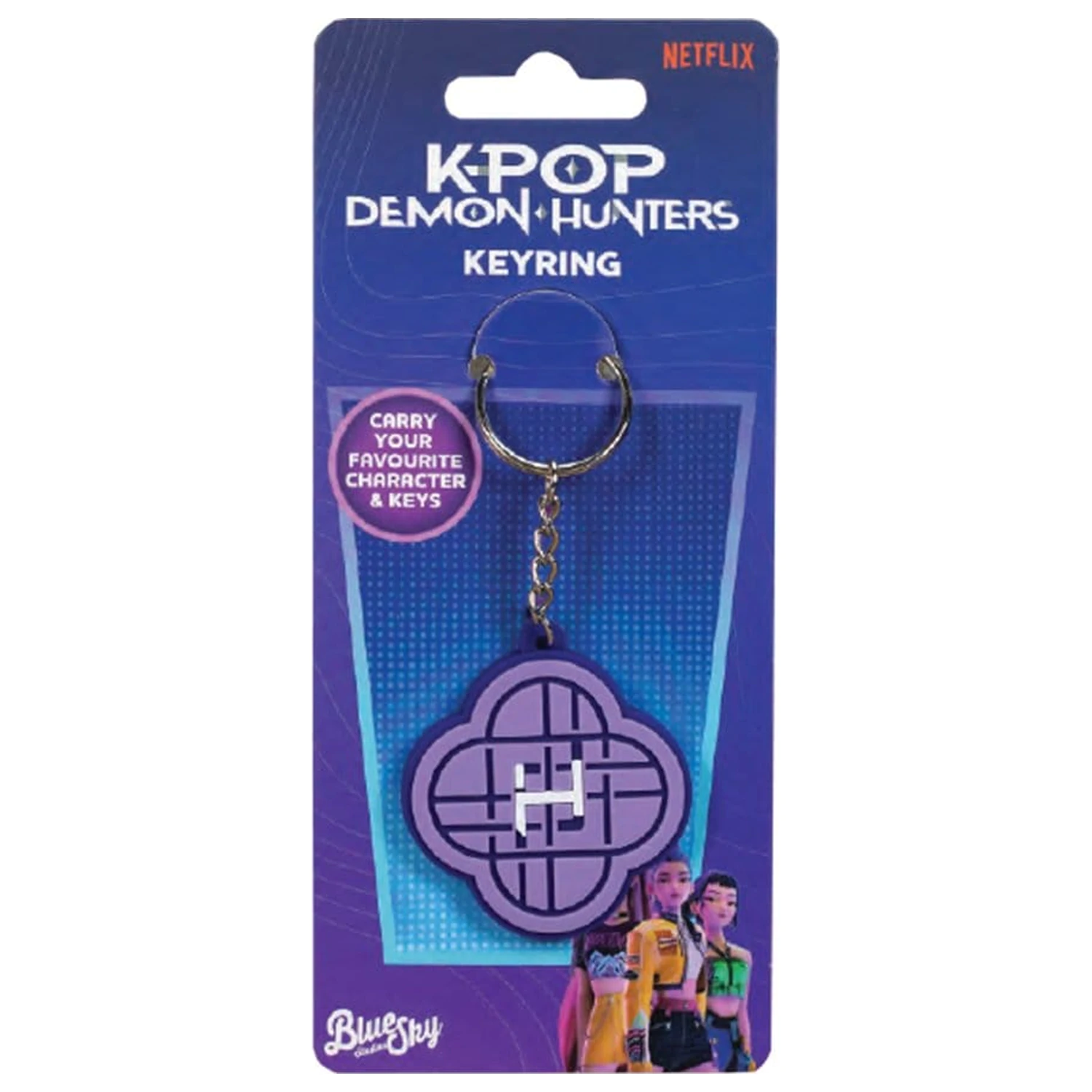 KPop Demon Hunters 2D Keychain Huntr/x product photo