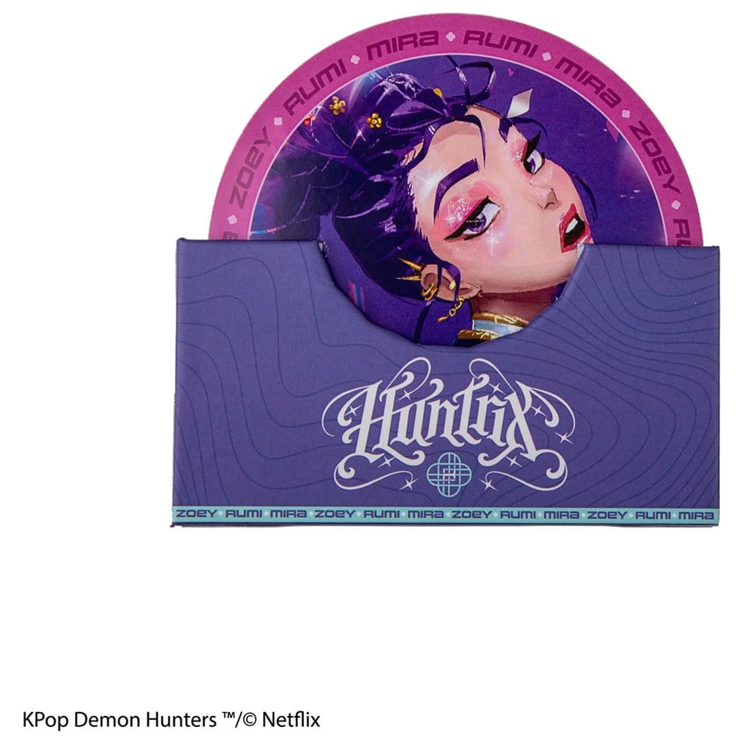 KPop Demon Hunters Set of 4 Coasters HUNTR/X product photo