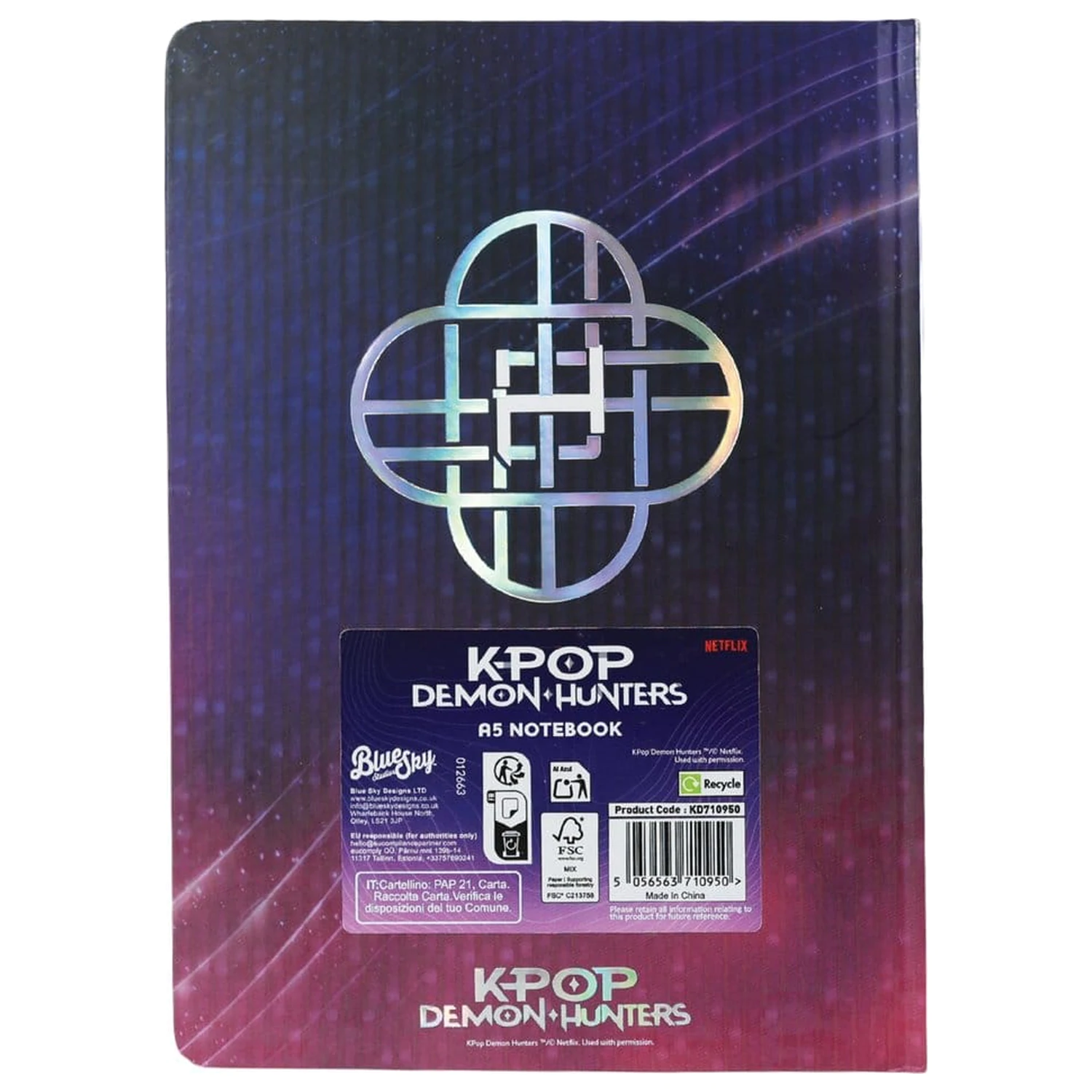 KPop Demon Hunters A5 Notebook Huntr/x product photo