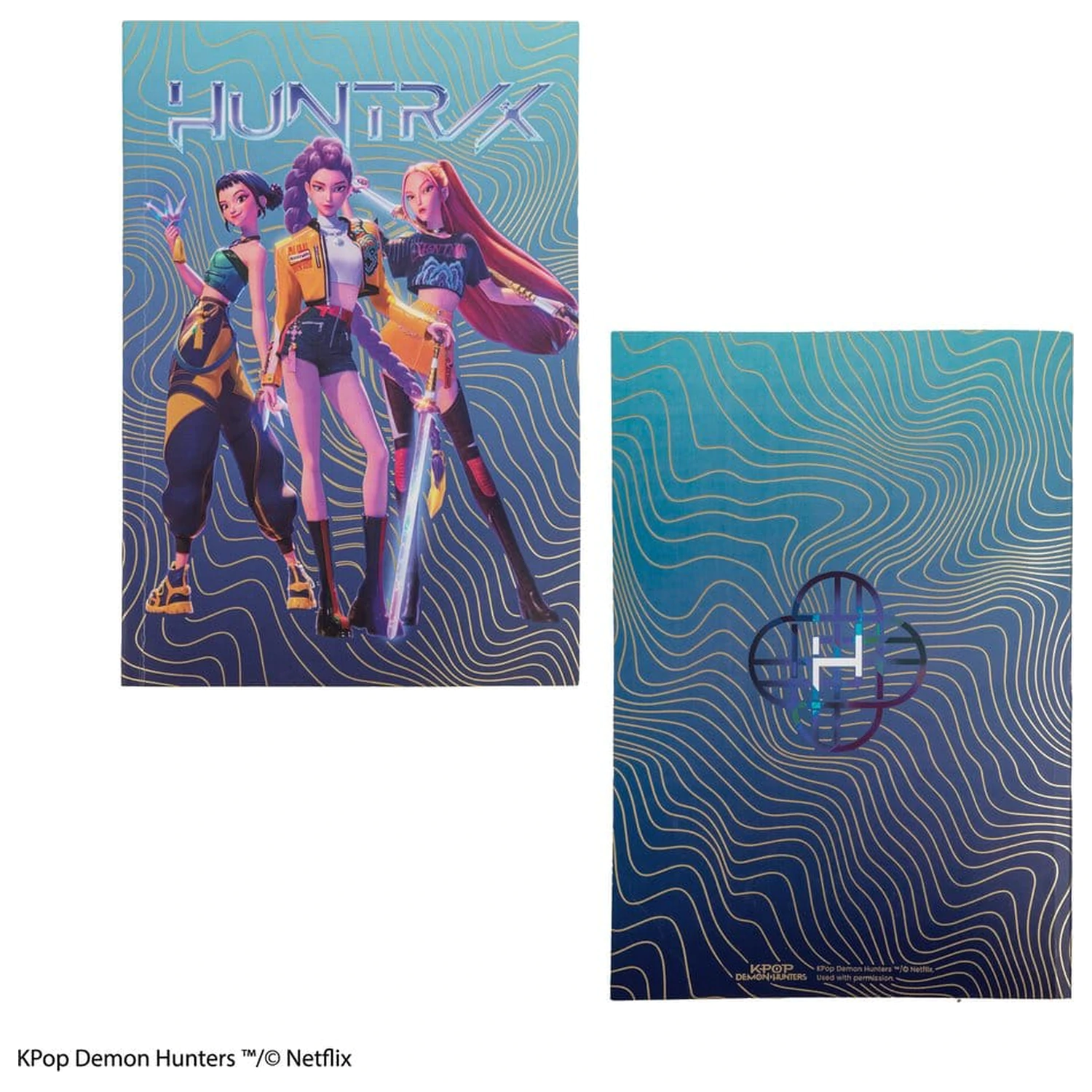 KPop Demon Hunters Notebook HUNTR/X product photo