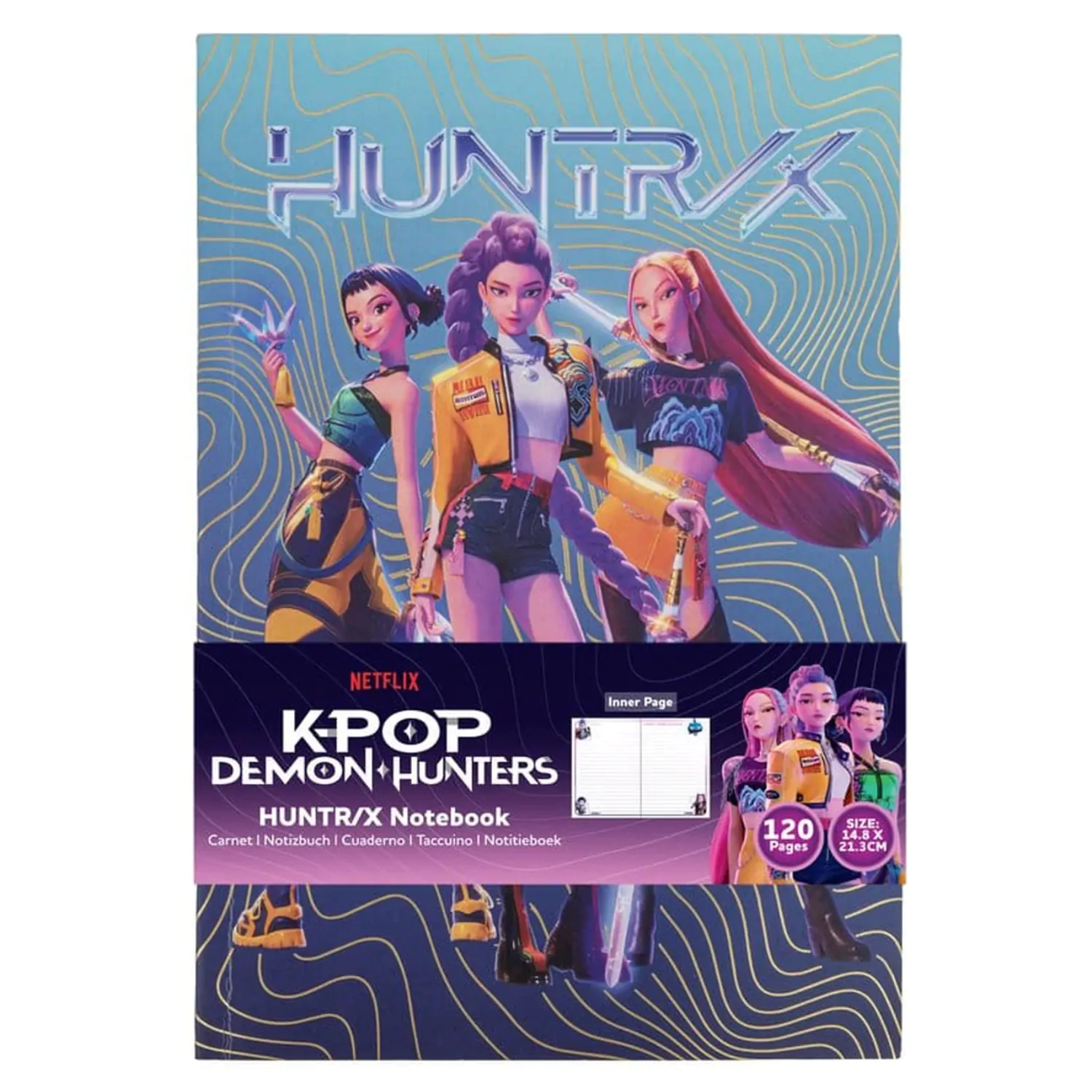 KPop Demon Hunters Notebook HUNTR/X product photo