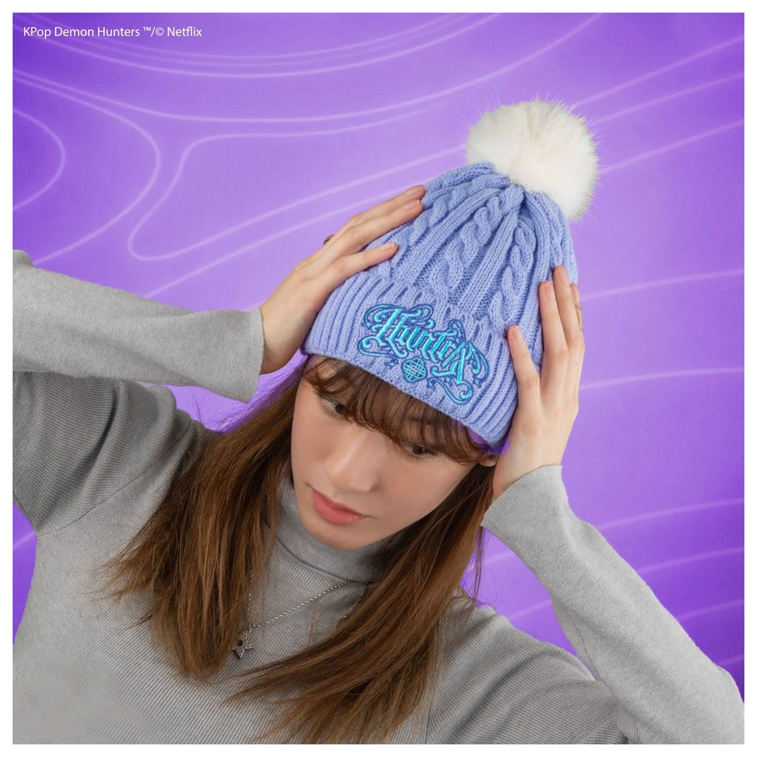 KPop Demon Hunters Beanie HUNTR/X product photo