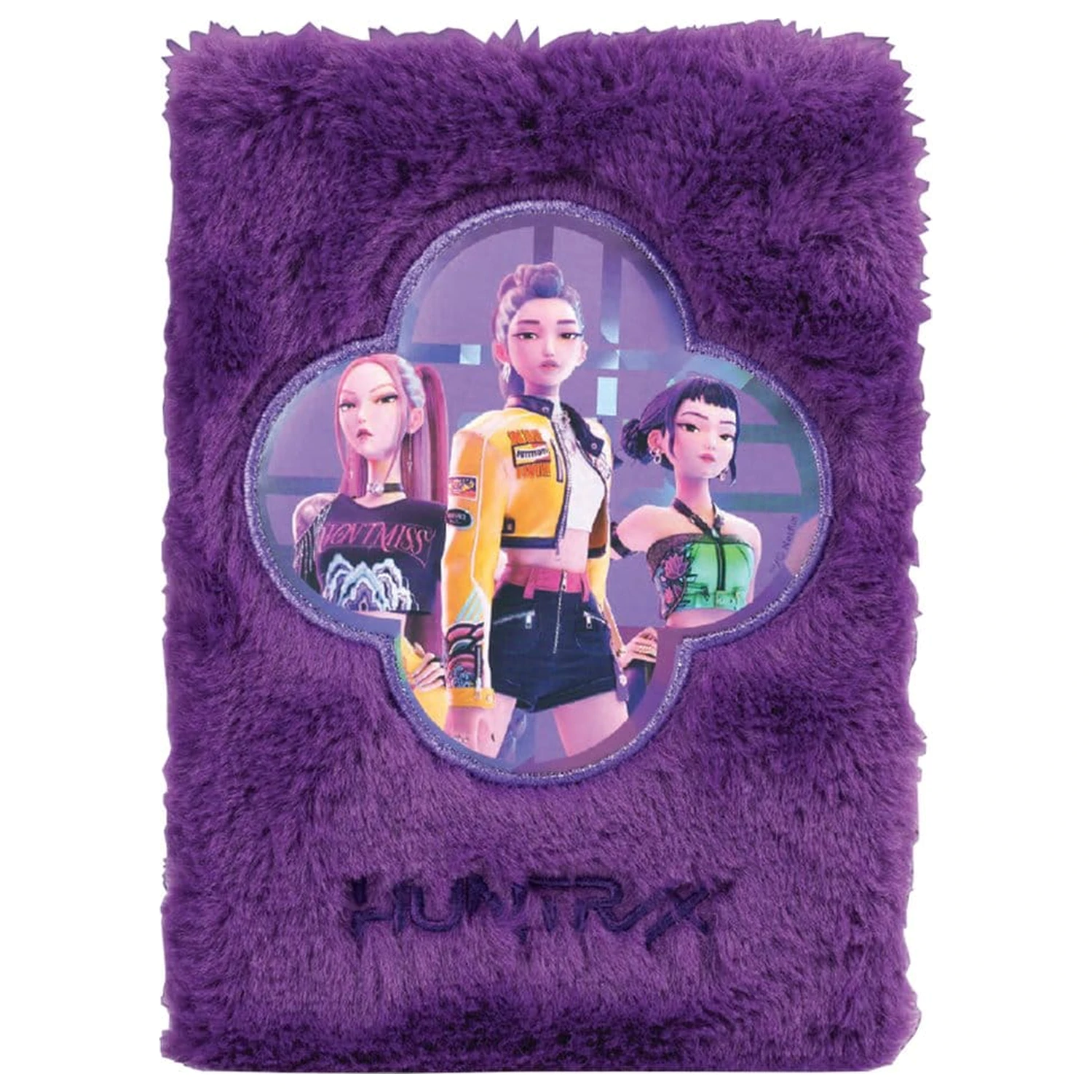 KPop Demon Hunters A5 Notebook Huntr/x Plush product photo