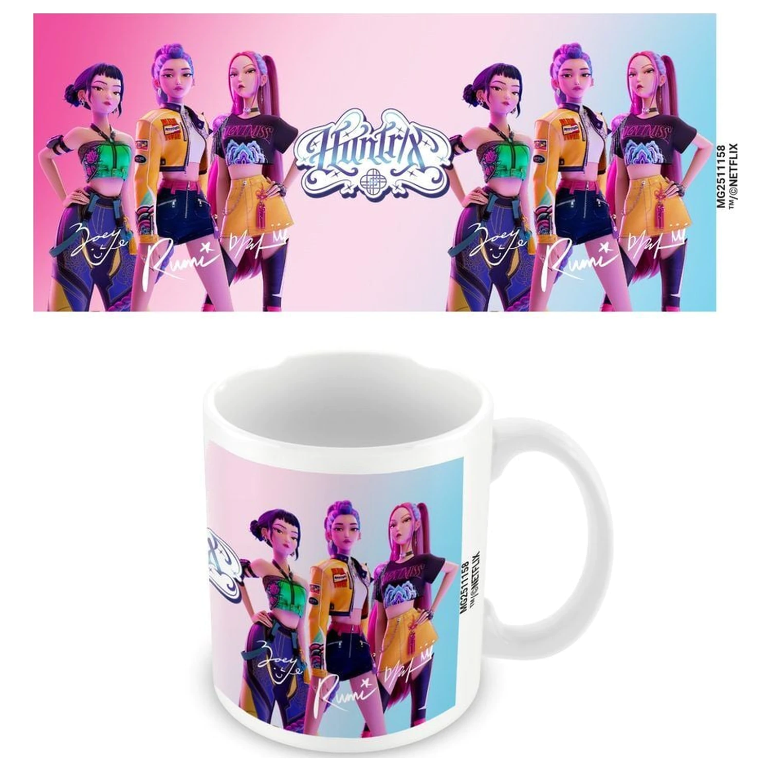 Kpop Demon Hunters Huntrix mug 325ml product photo