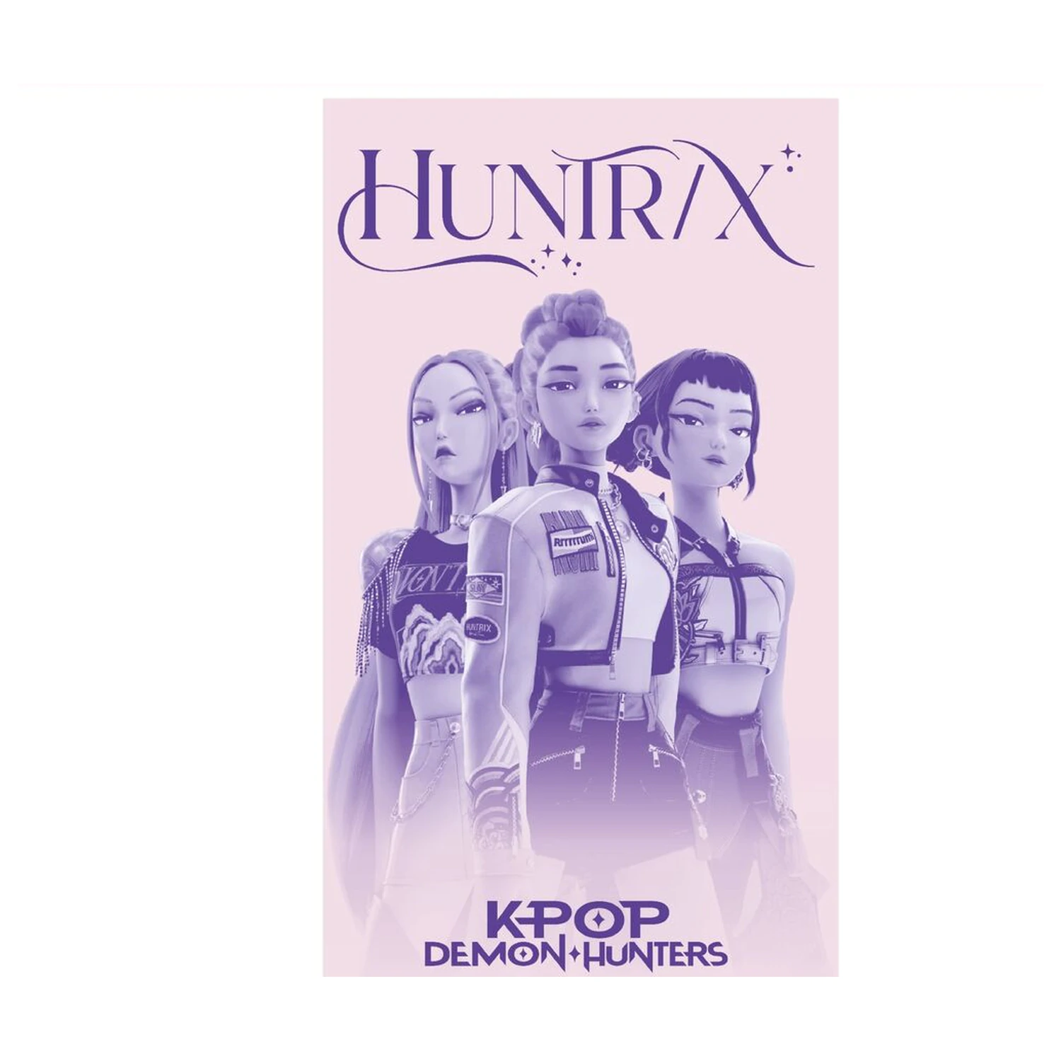 KPop Demon Hunters Huntrix microfibre towel product photo