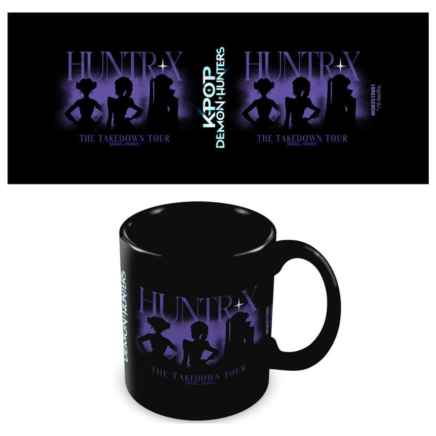 KPop Demon Hunters Huntrix Tour mug 325ml product photo