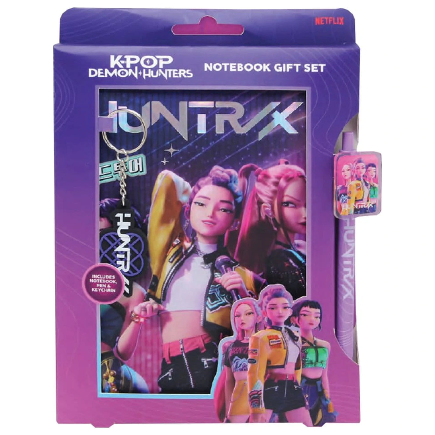 KPop Demon Hunters Notebook Gift Set Huntr/x product photo