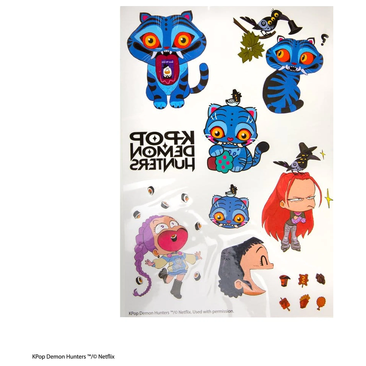 KPop Demon Hunters Tattoo Stickers KPop Demon Hunters product photo