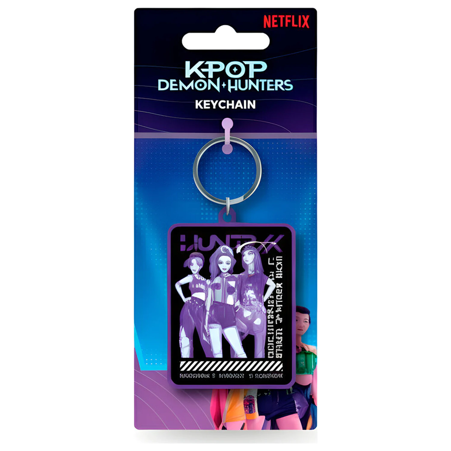 KPop Demon Hunters Logo keychain product photo