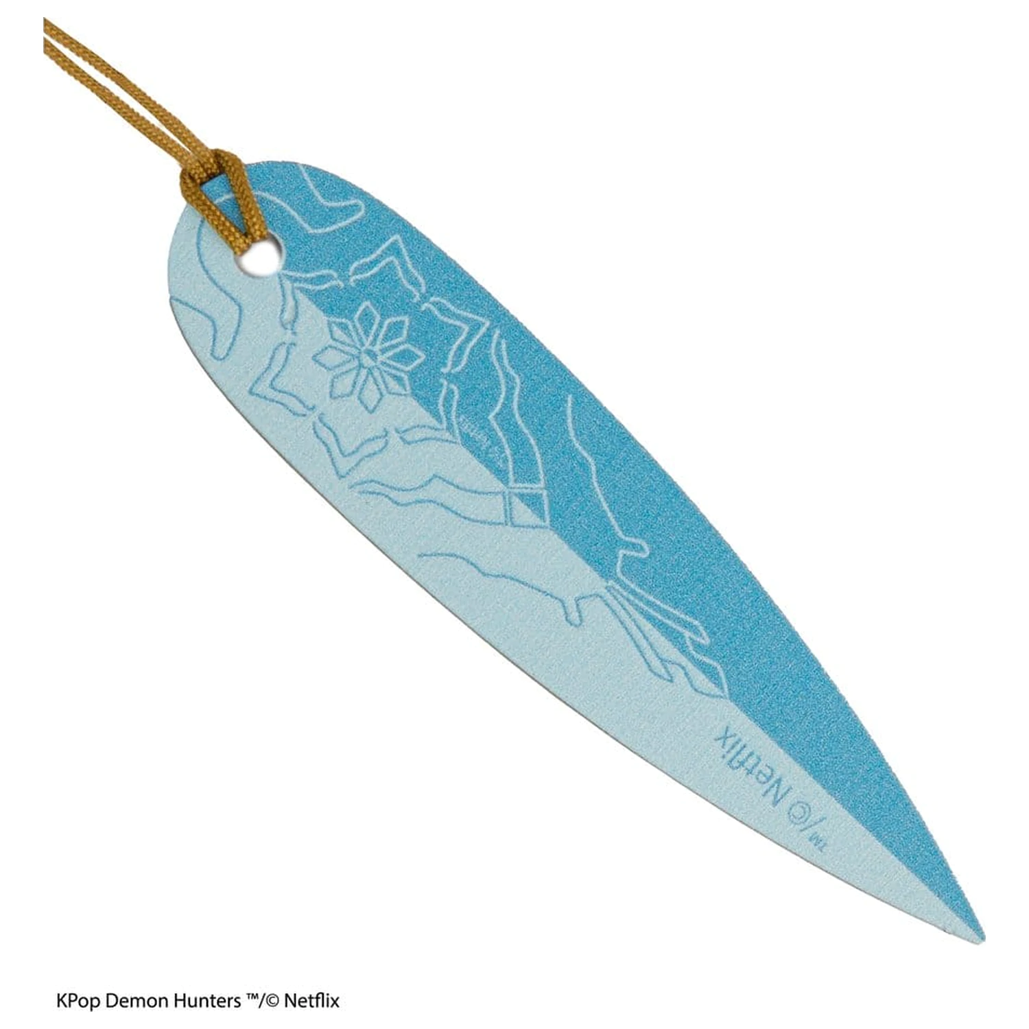 KPop Demon Hunters Metal Bookmark Zoey's Shin-kal product photo