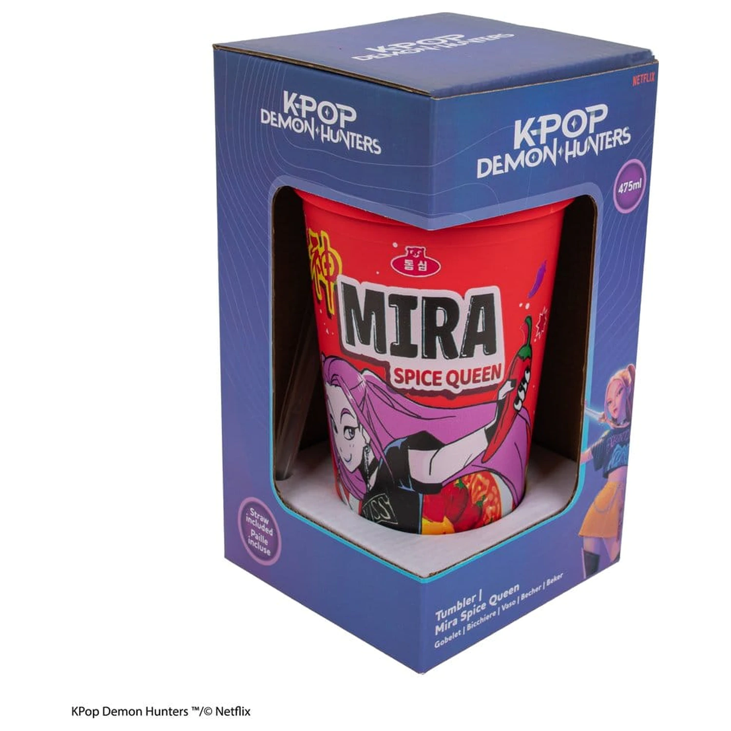 KPop Demon Hunters Tumbler Mira Spice Queen product photo