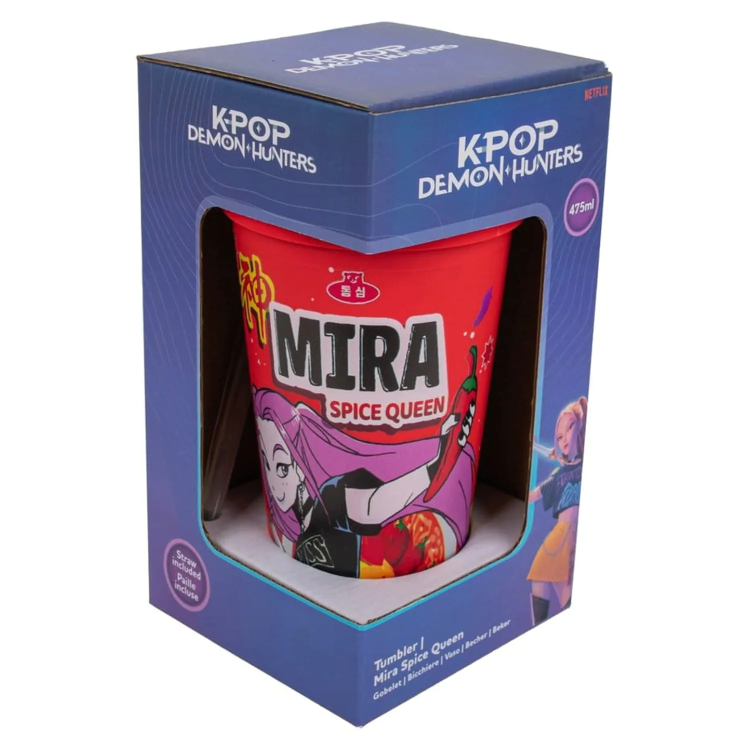 KPop Demon Hunters Tumbler Mira Spice Queen product photo