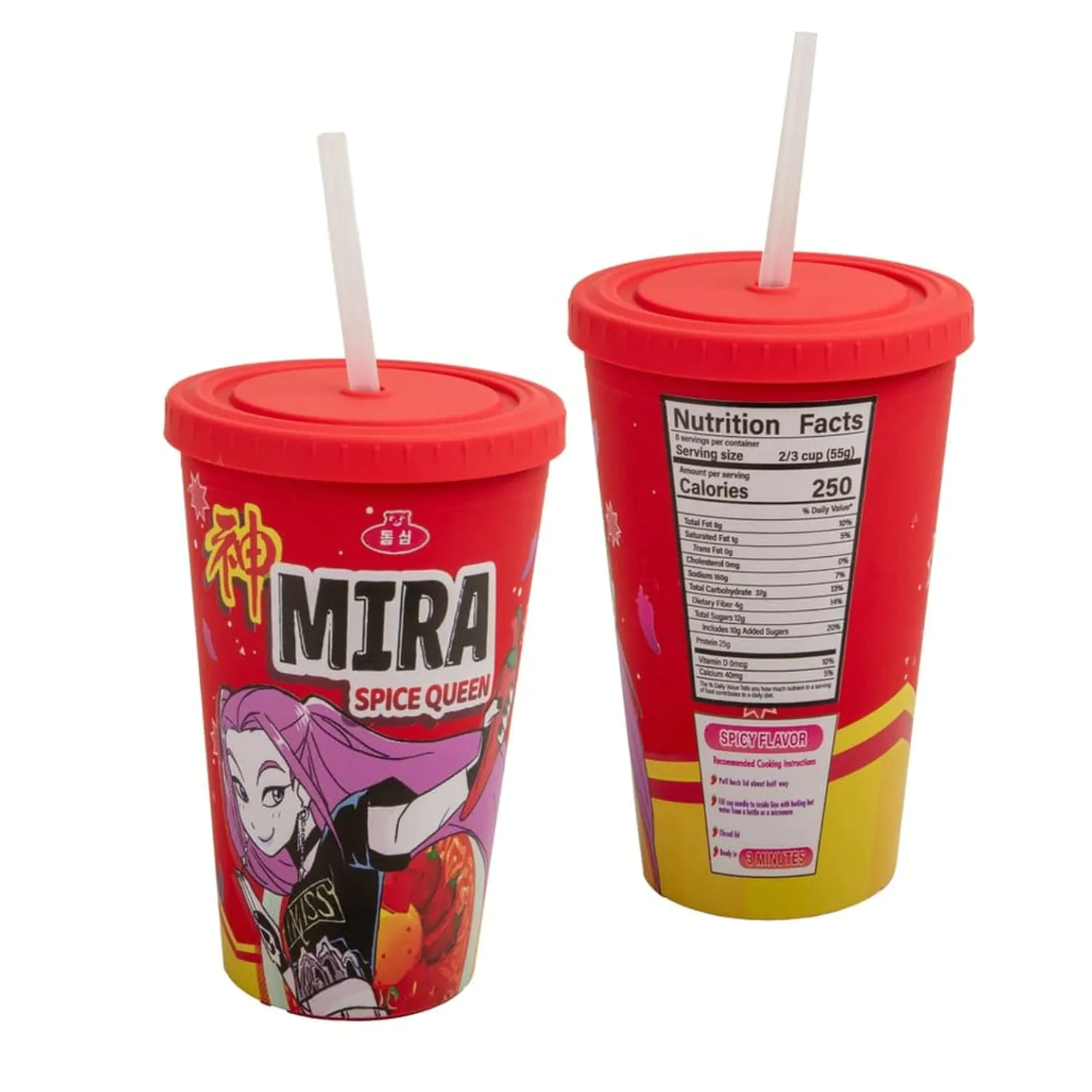 KPop Demon Hunters Tumbler Mira Spice Queen product photo