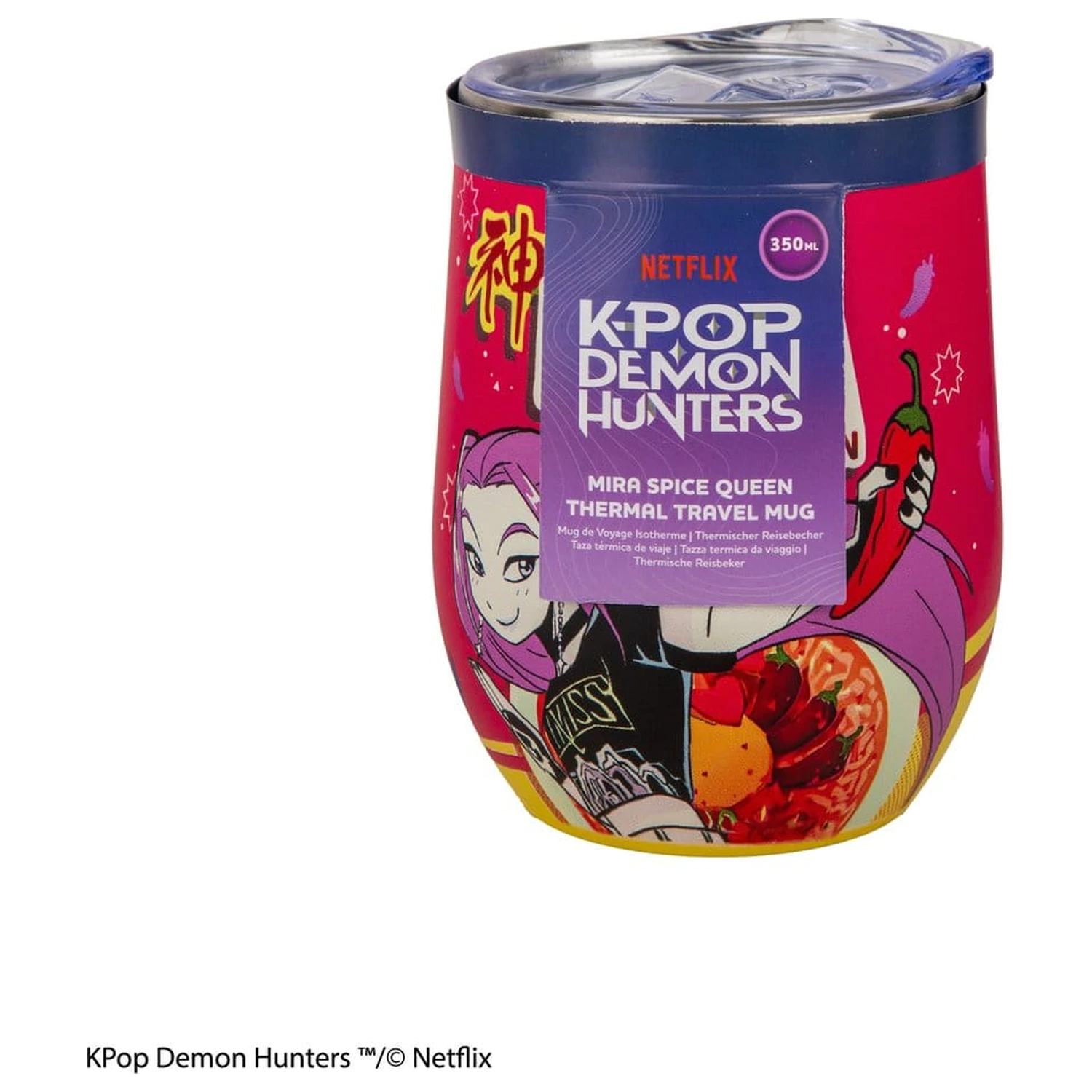 KPop Demon Hunters Travel Mug Mira Spice Queen product photo