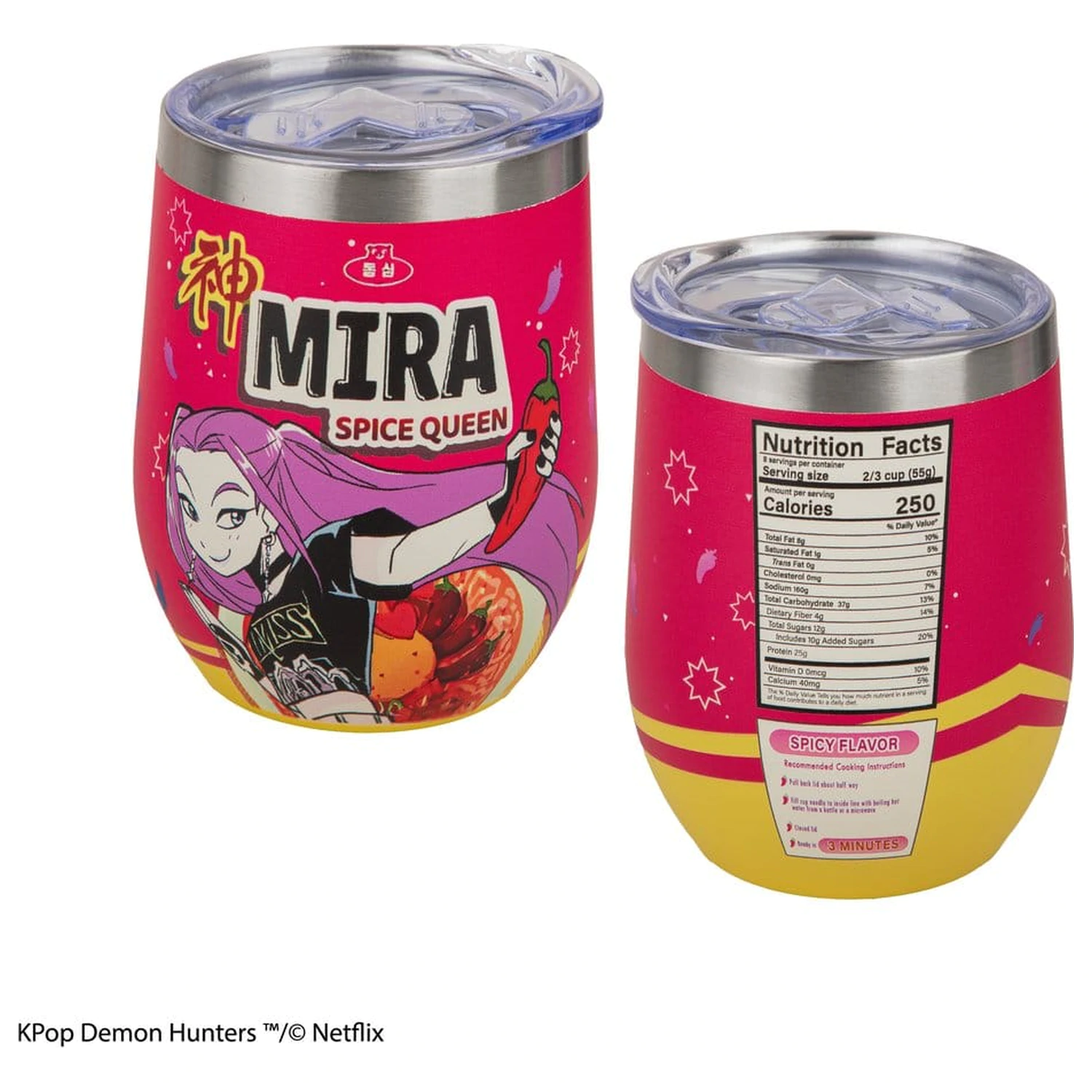 KPop Demon Hunters Travel Mug Mira Spice Queen product photo