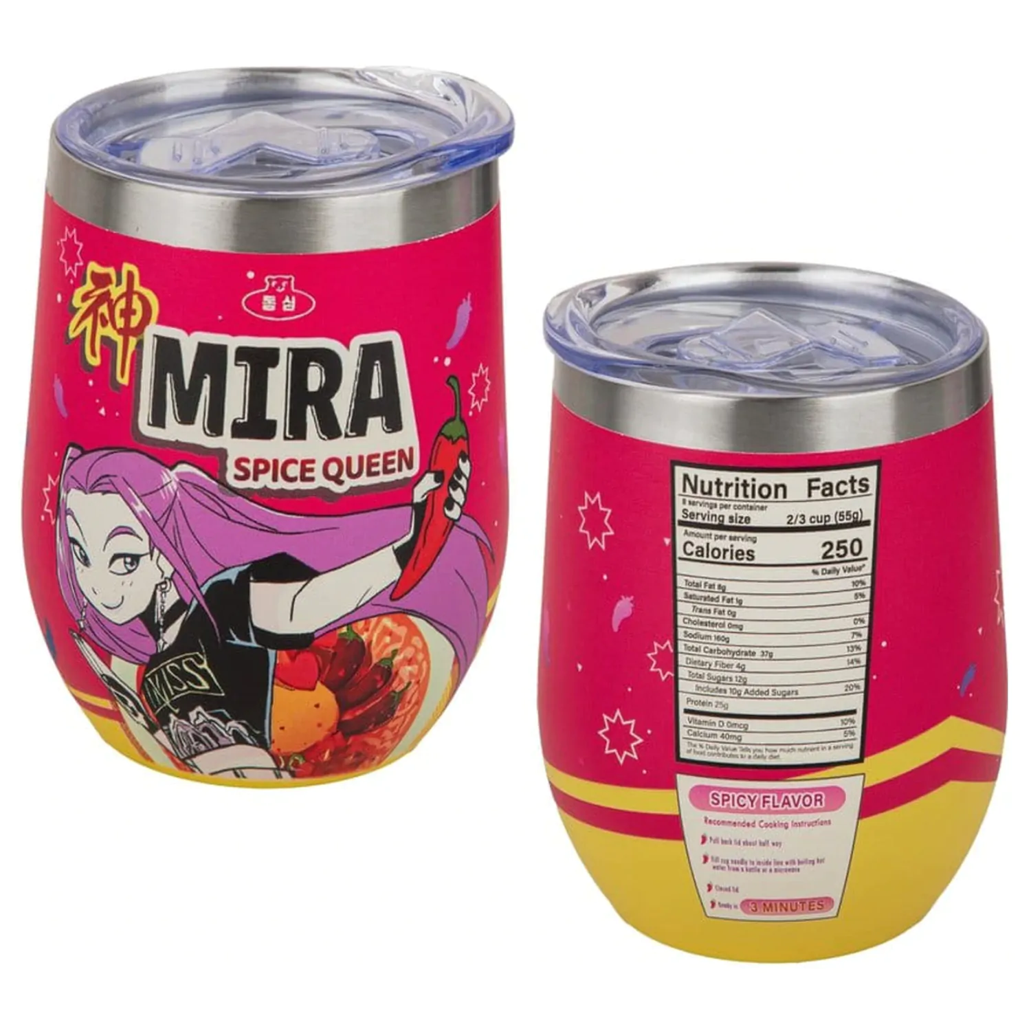KPop Demon Hunters Travel Mug Mira Spice Queen product photo